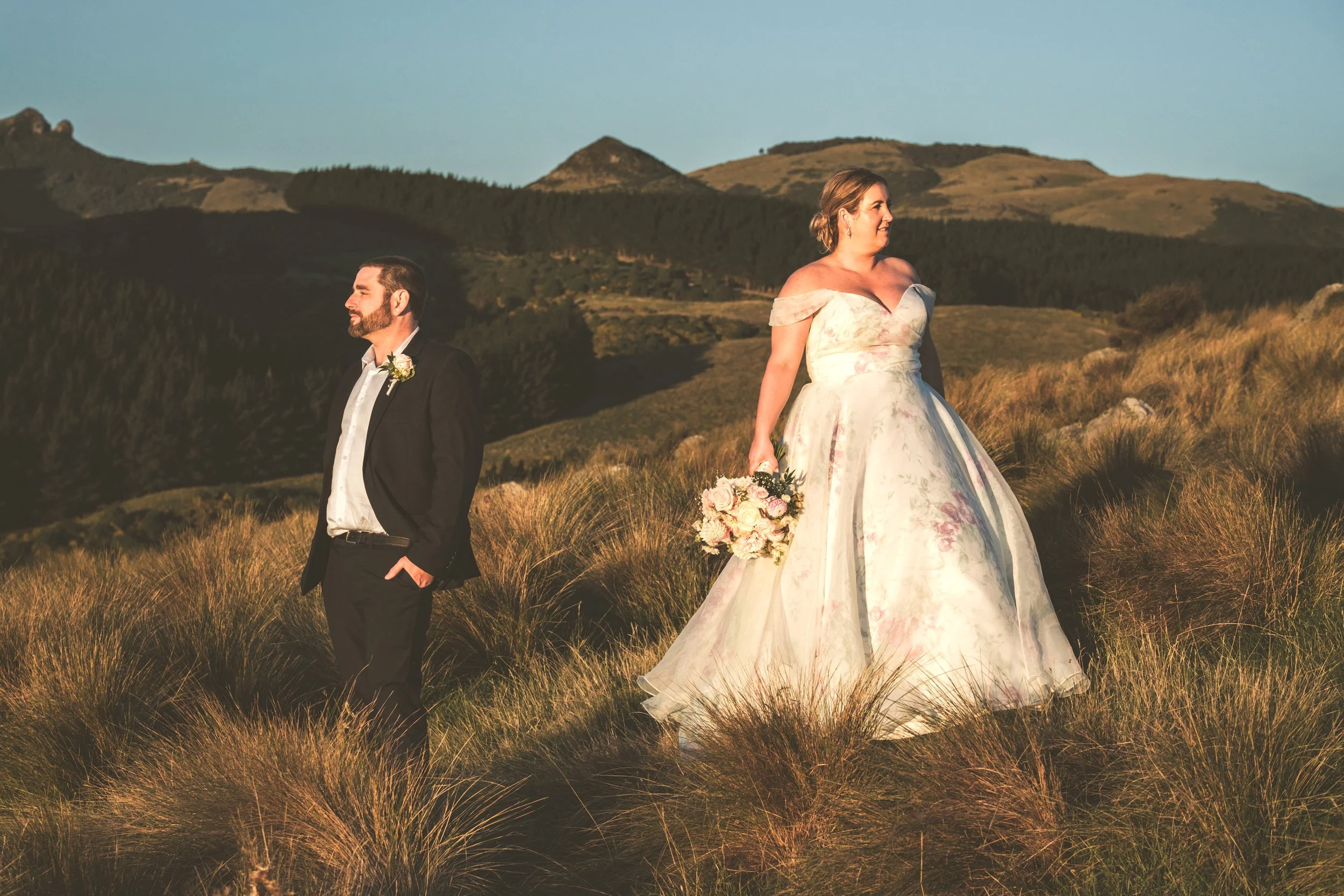 Slideshow // Chris + Kate's Christchurch Wedding at Waipuna Estate.