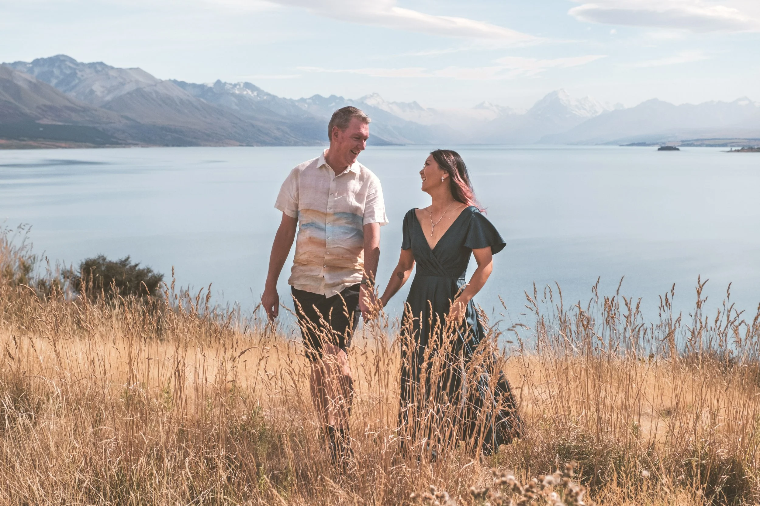 Slideshow // Lydia + Rodney's Intimate Tekapo Wedding at Braemar Station.