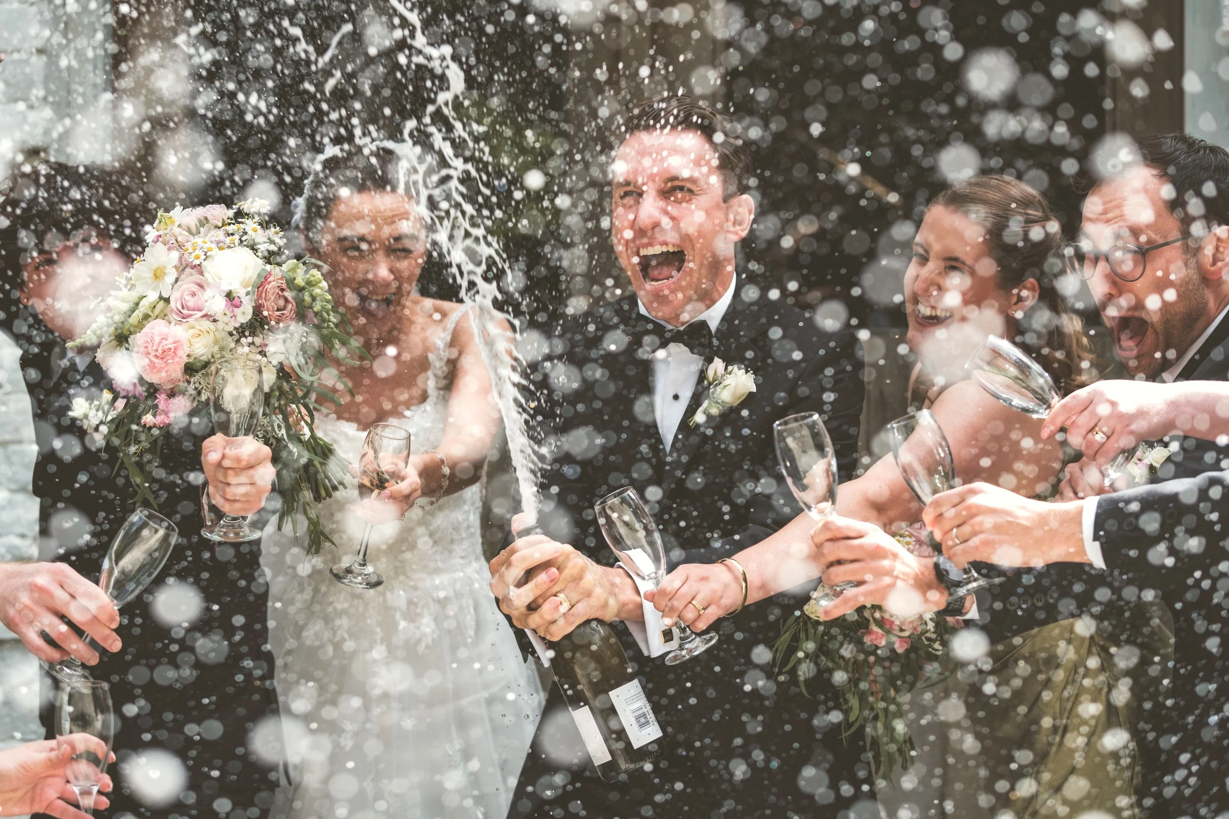 Slideshow // Jelley + Luke's Christchurch Wedding at Trent's Vineyard.