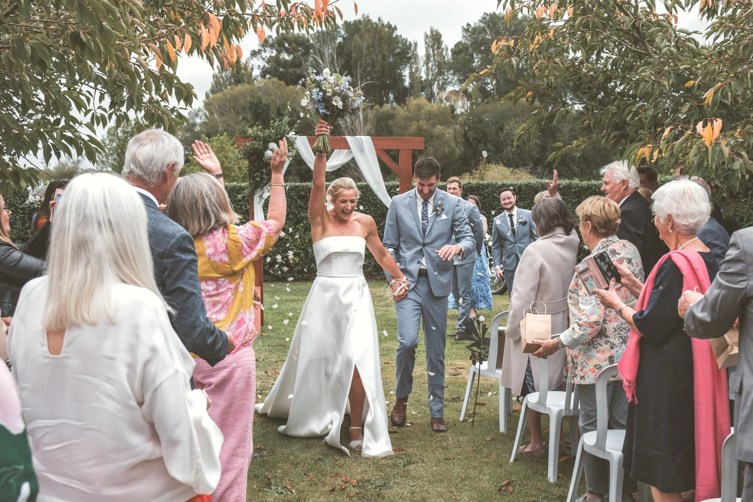 Slideshow // Alex + Dan's North Canterbury Wedding at Lacebark Function Centre.
