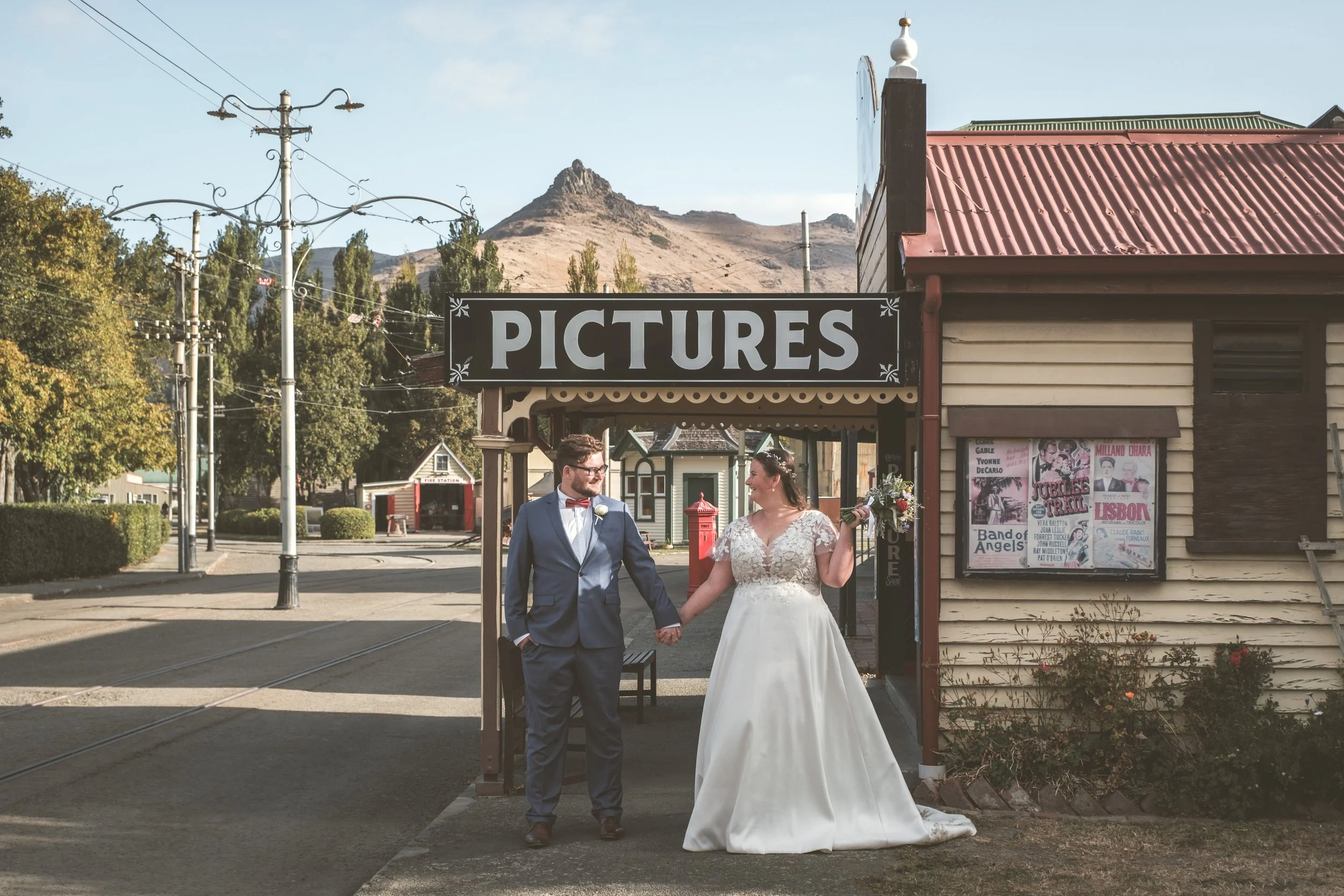 Slideshow // Georgia + Michael's Christchurch Wedding at Ferrymead Heritage Park.