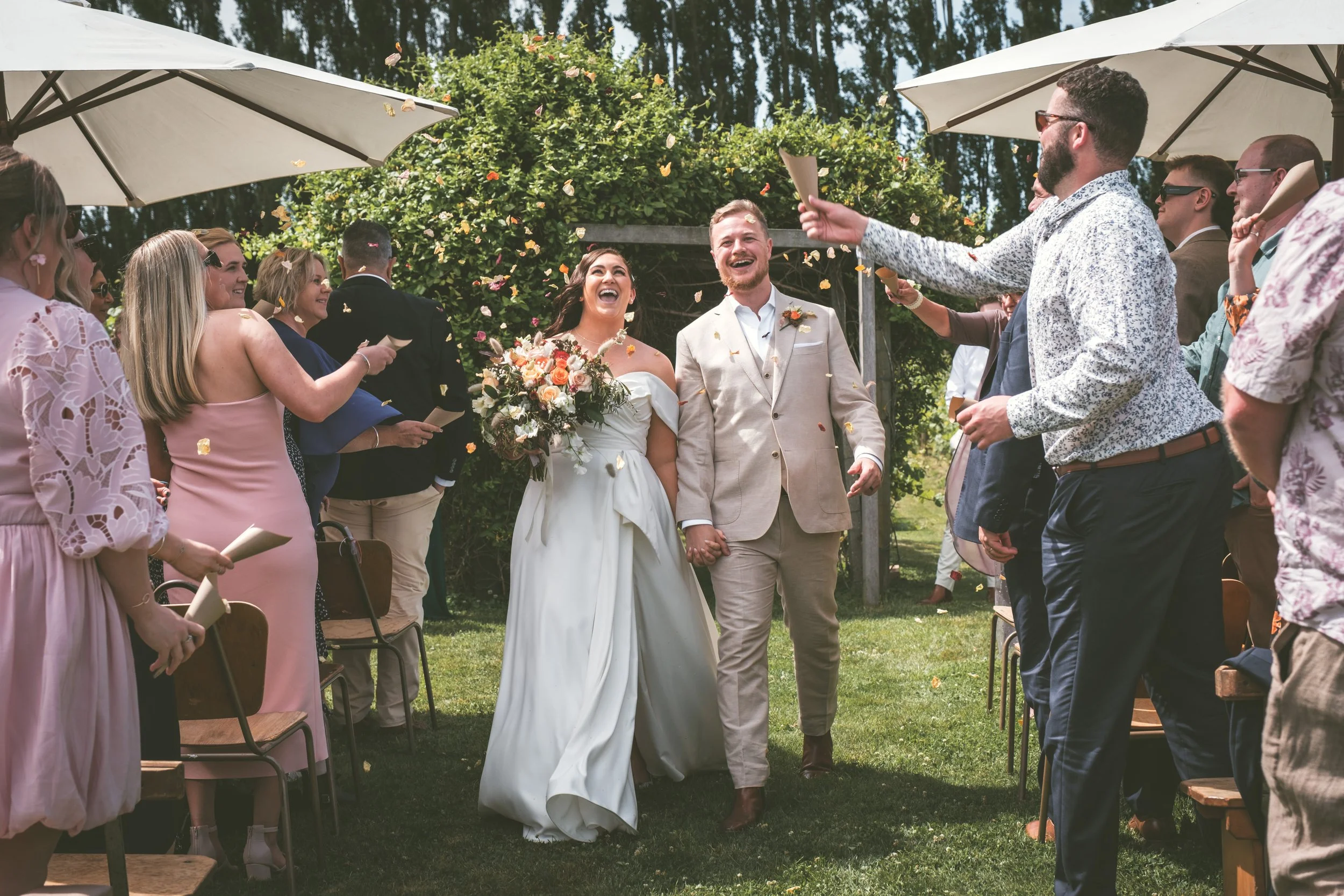 Slideshow // Shinaya + Mark's Wedding at Cossars Wineshed, Tai Tapu.