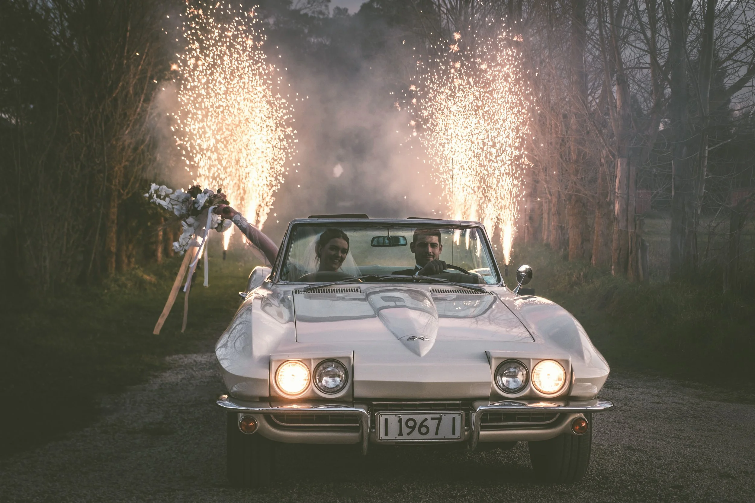 Supplier Showcase // Fireworks Professionals at Darjon Vineyard, Christchurch