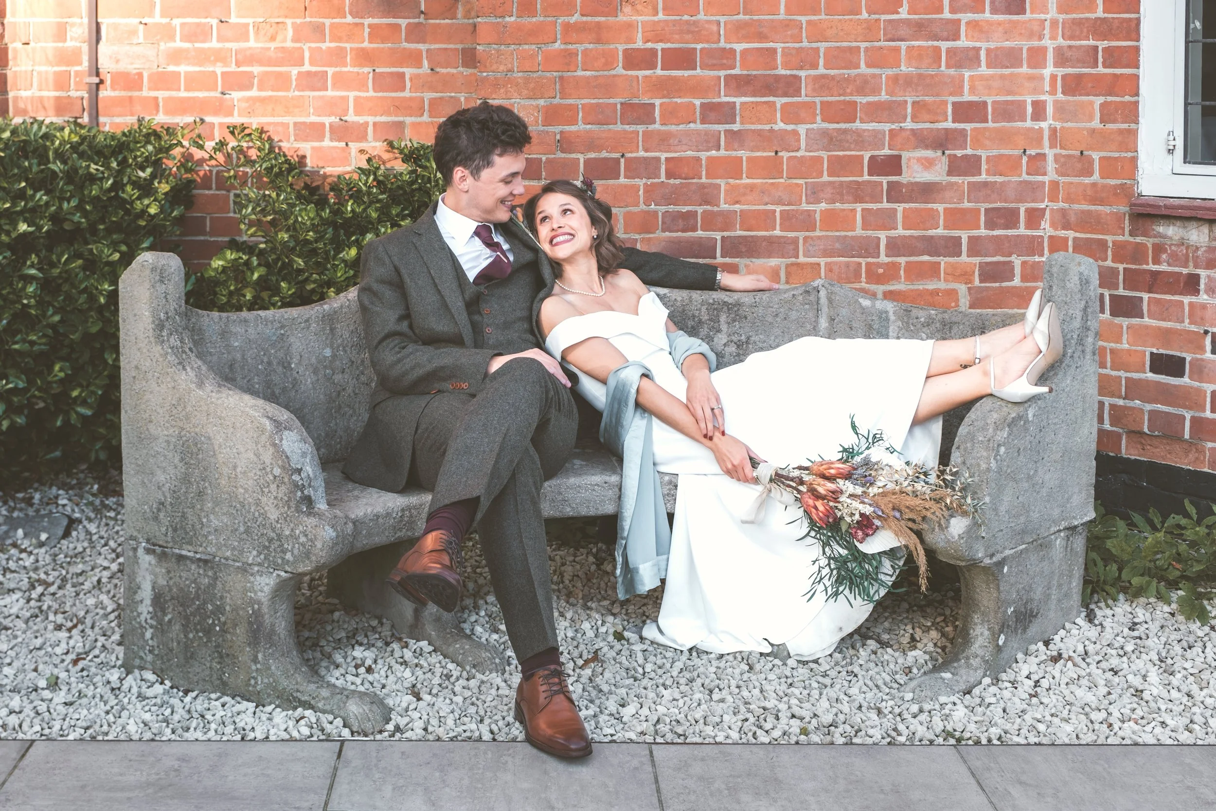 Slideshow // Fran + Ed's Berkshire Wedding at The Post Barn