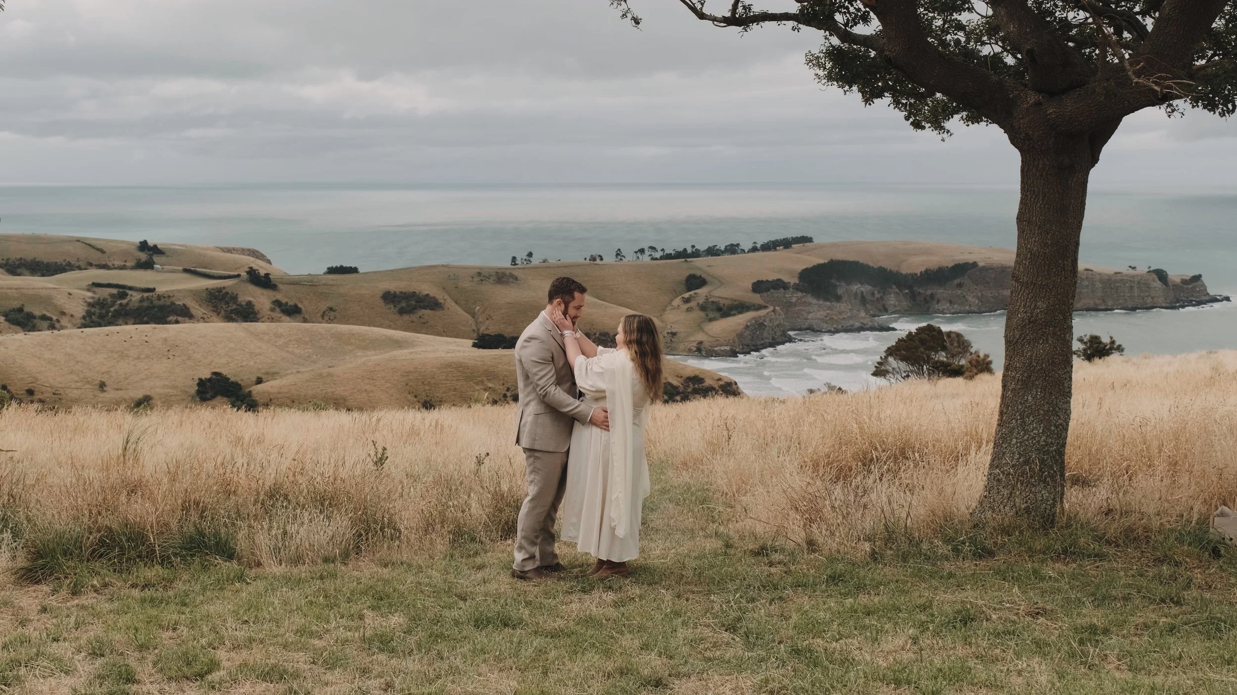 Wedding Highlights Film // Poppy + Richard's Banks Peninsula Elopement at Big Hill Retreat