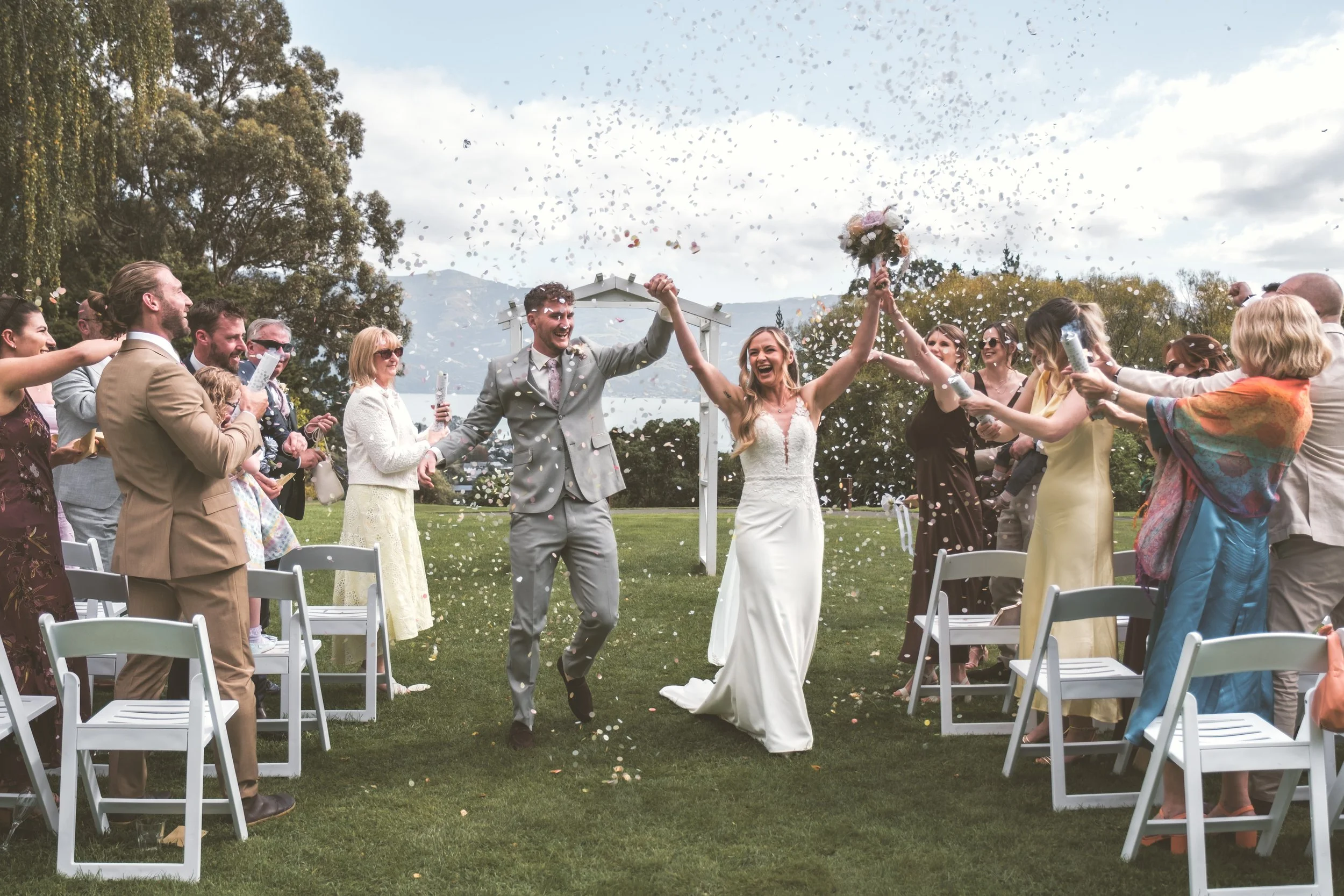 Slideshow // Adrianne + Ed's Akaroa Wedding at Mt Vernon Lodge