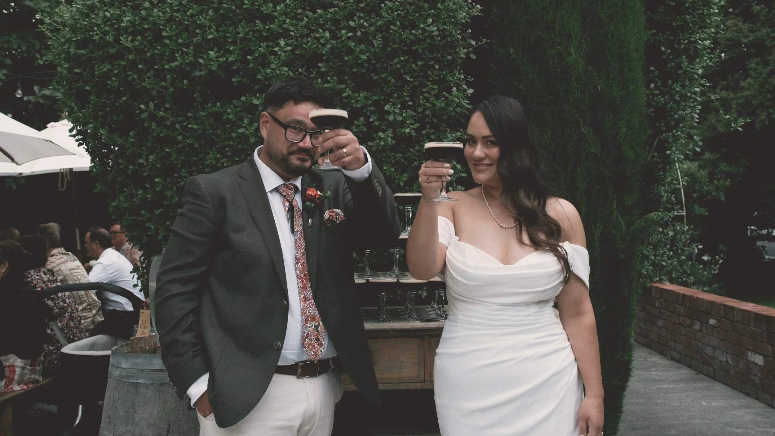 Wedding Film // Pania + Michael’s Christchurch Wedding at Cossars Wineshed