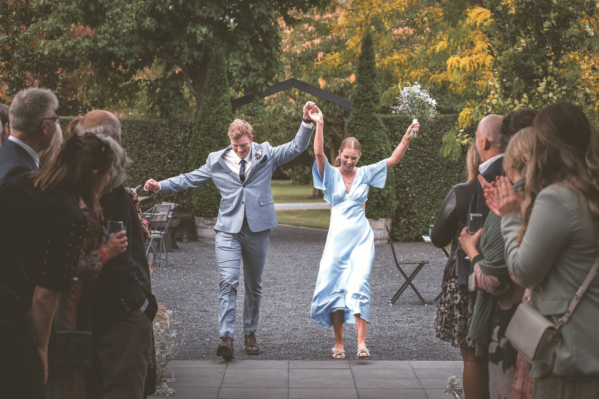 Wedding reception entrance
