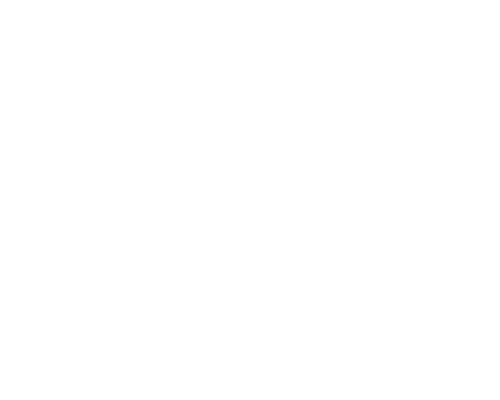 Line graph, house, and dollar coin icon representing real estate market growth or decline.