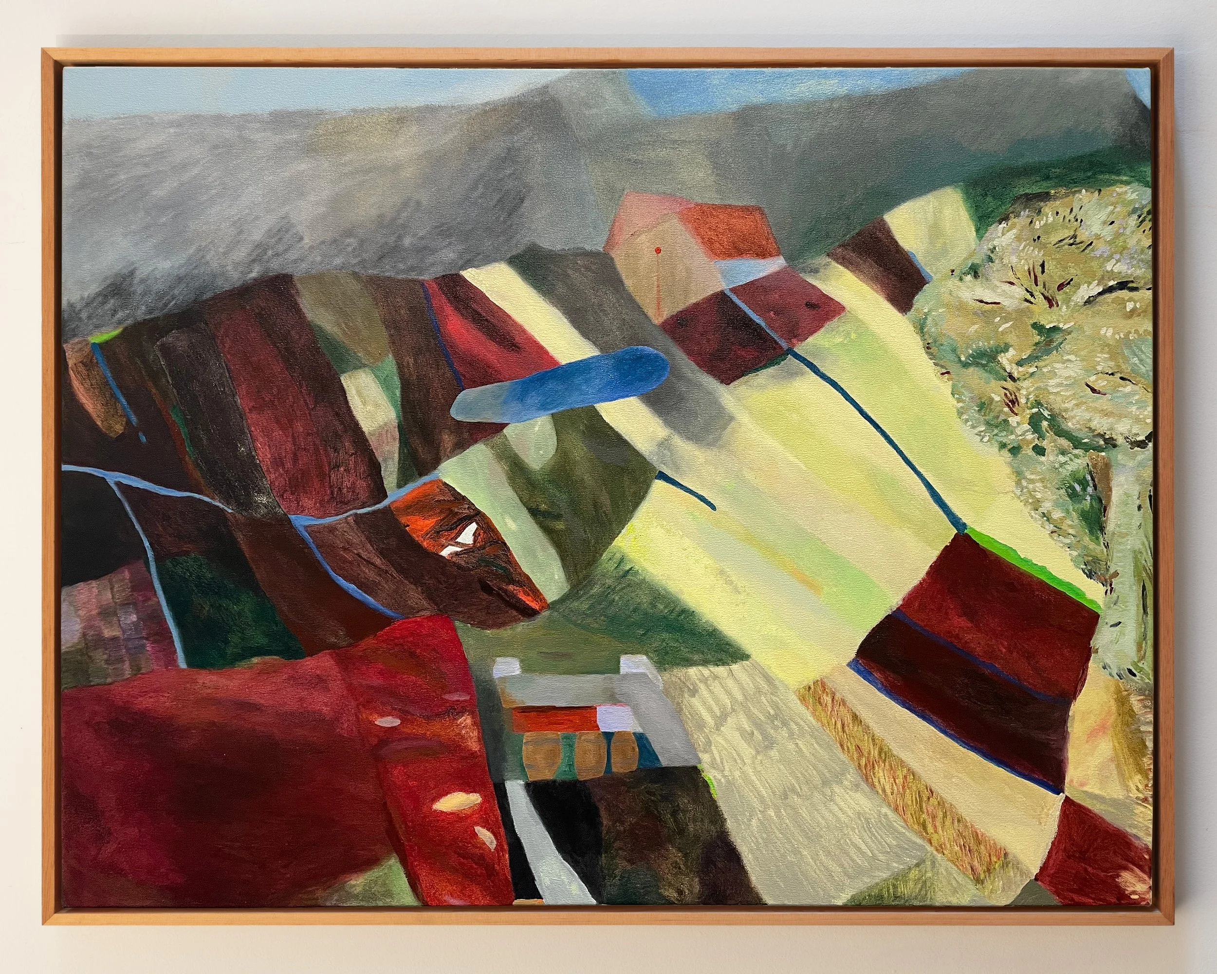 Commission for Adelsheim Winery, 36"x48", acrylic and oil on canvas (2026) (sold)
