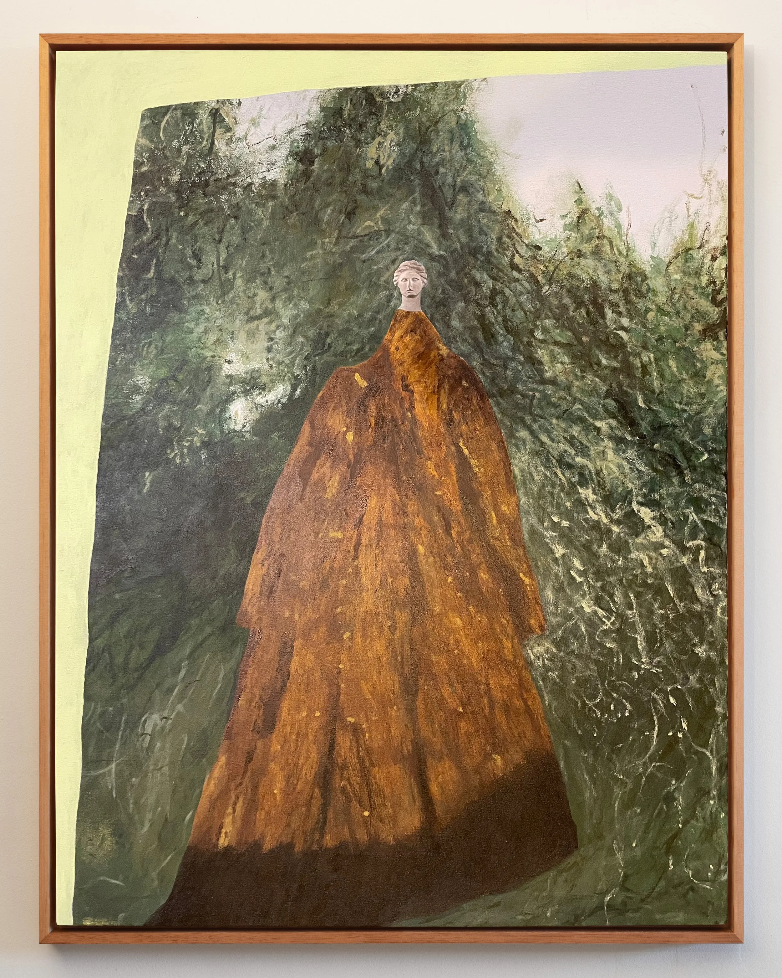 "Hawk," 36"x48", acrylic and oil on canvas (2026) 