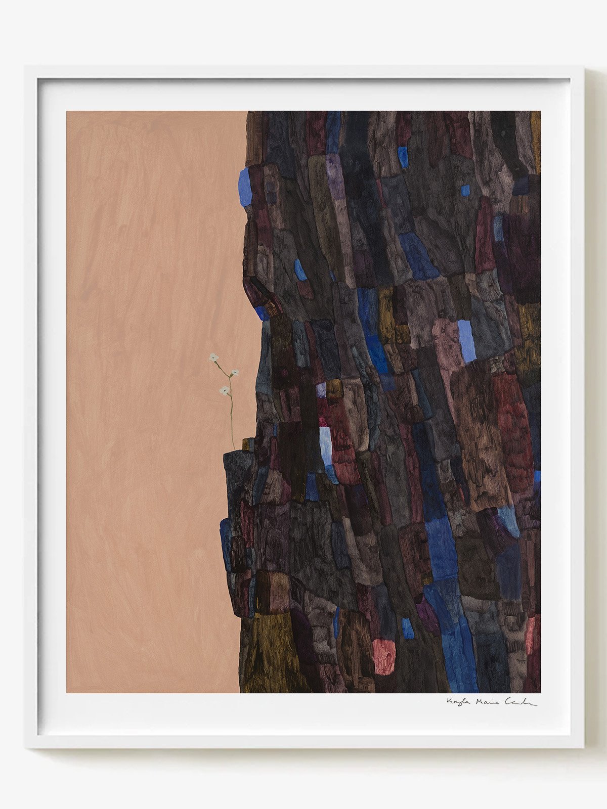 dangerous and noble_18x22 white frame.jpg