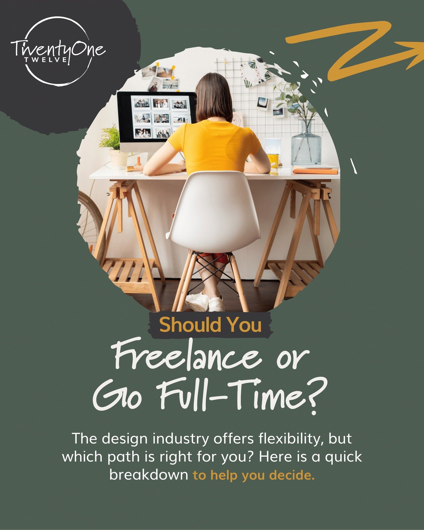 💭 Freelance or full-time? Let&rsquo;s talk.

Freelancing gives you freedom. Full-time brings stability. Both have their perks&mdash;and their pitfalls.

Some creatives go perm first, then break out on their own. Others thrive with structure and a st