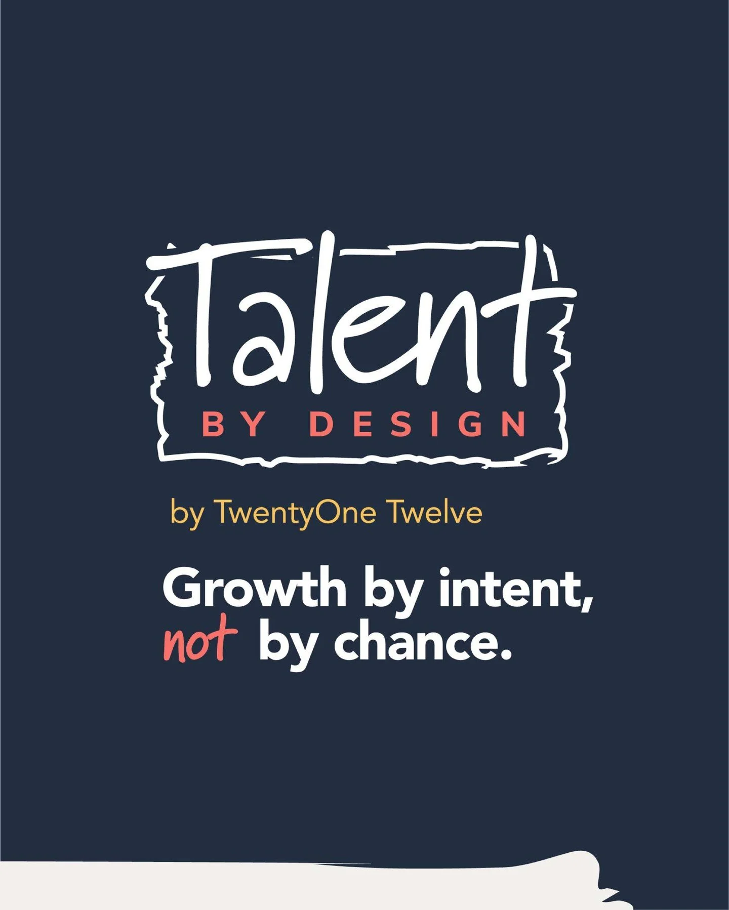What is Talent by Design?

At TwentyOne Twelve, we believe recruitment should be more than filling vacancies.

Talent by Design is our retained partnership model, designed to help creative businesses build stronger teams, make better hiring decisions
