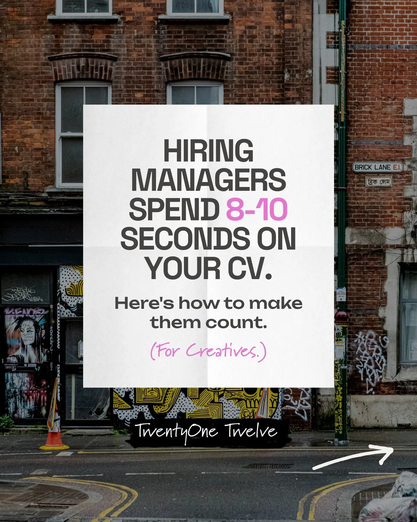 Statistically, hiring managers spend about 8 to 10 seconds on your CV. That's it. 

We see hundreds of creative CVs every month, and the same things trip people up every time. So here's what actually matters when you're putting together that new CV:
