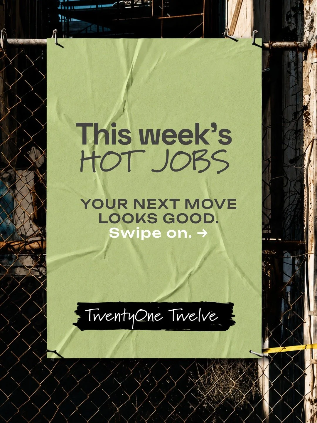 Your next move looks good 👀

Five new roles, two studios, and a lot of chemistry:

💘 Creative Associate Director, Experiential (Soho)
💘 Creative Associate Director, Retail (Soho)
💘 Midweight Interior Designer (Soho)
💘 Midweight Interior Designer