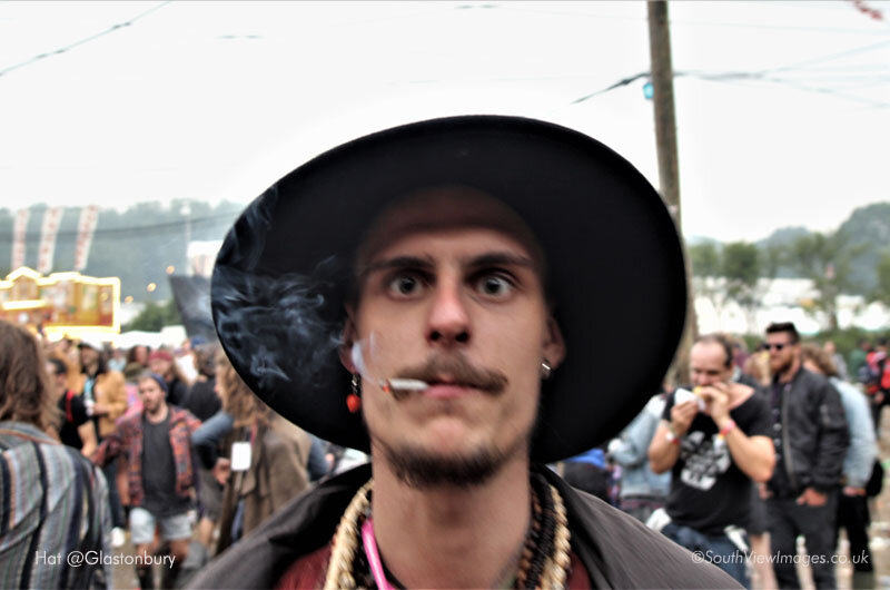 Hat at Glastonbury Festival 2015 by Simon Williams