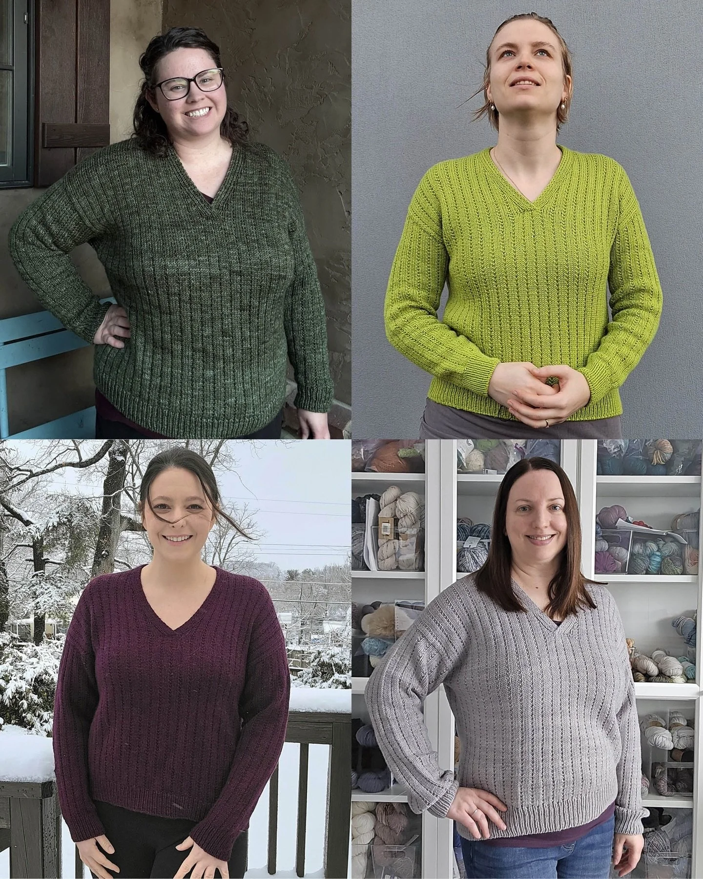 Allow me to introduce some of my amazing testers for the Fidalgo Pullover! 

I find the test knitting process to be such a joy, and it&rsquo;s because of each and every amazing tester involved in the process. It&rsquo;s so fun to see how everyone cus