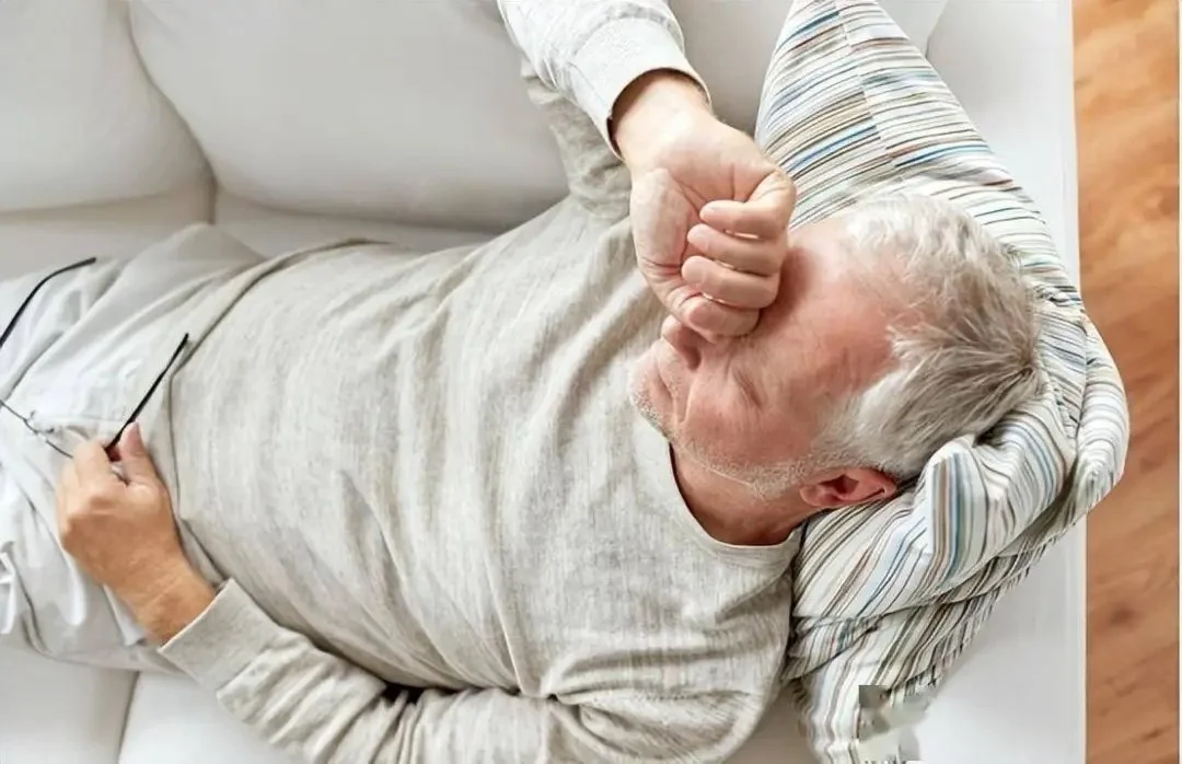 A middle-aged woman with chronic fatigue