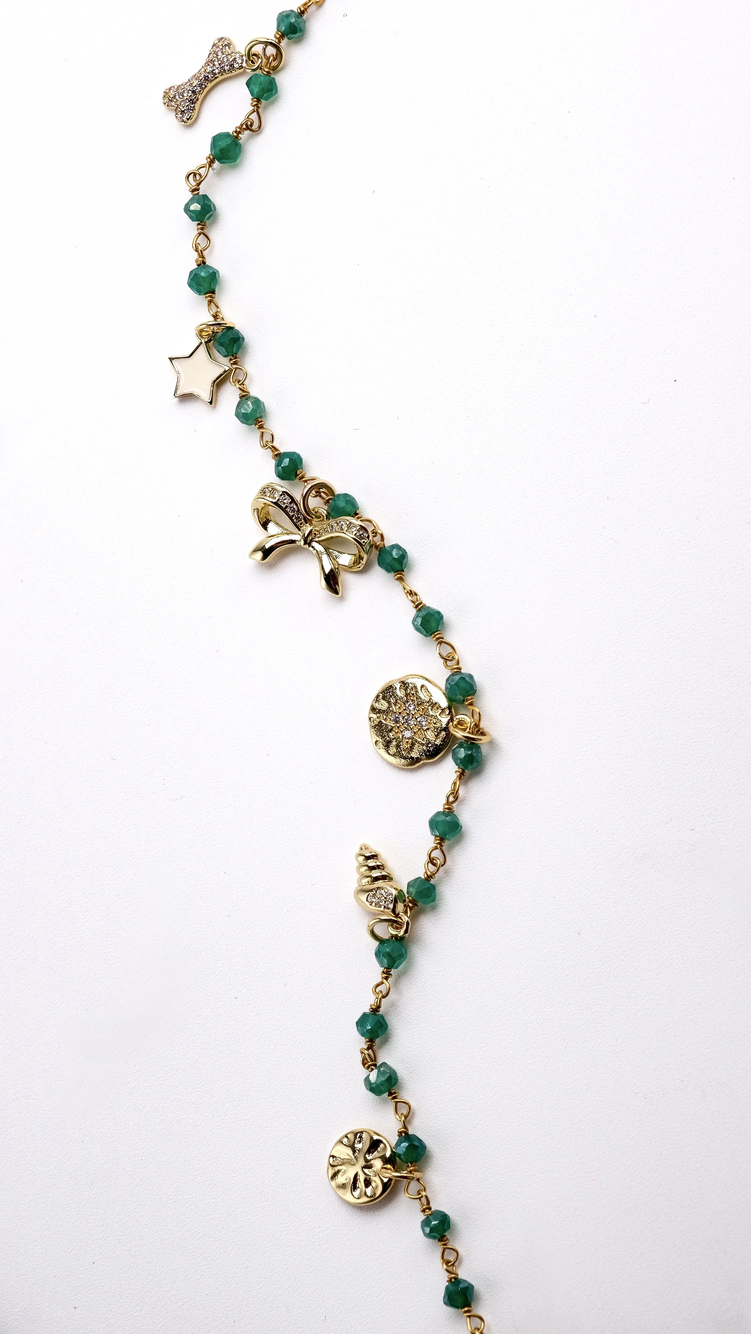 GG green long chain necklace. .jpg