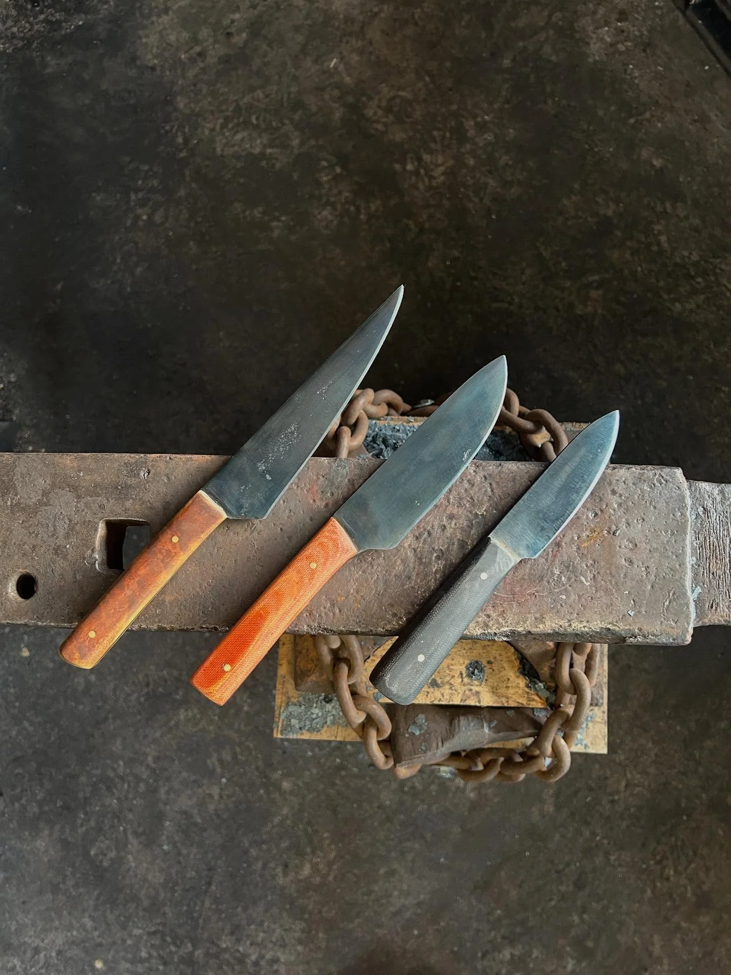Alert! Two spots have opened up in our previously sold-out beginning knife, making class next weekend, September 6 and 7. We spent the last few weeks cleaning and organizing the shop, and are excited to kick off our fall classes with this two day ban