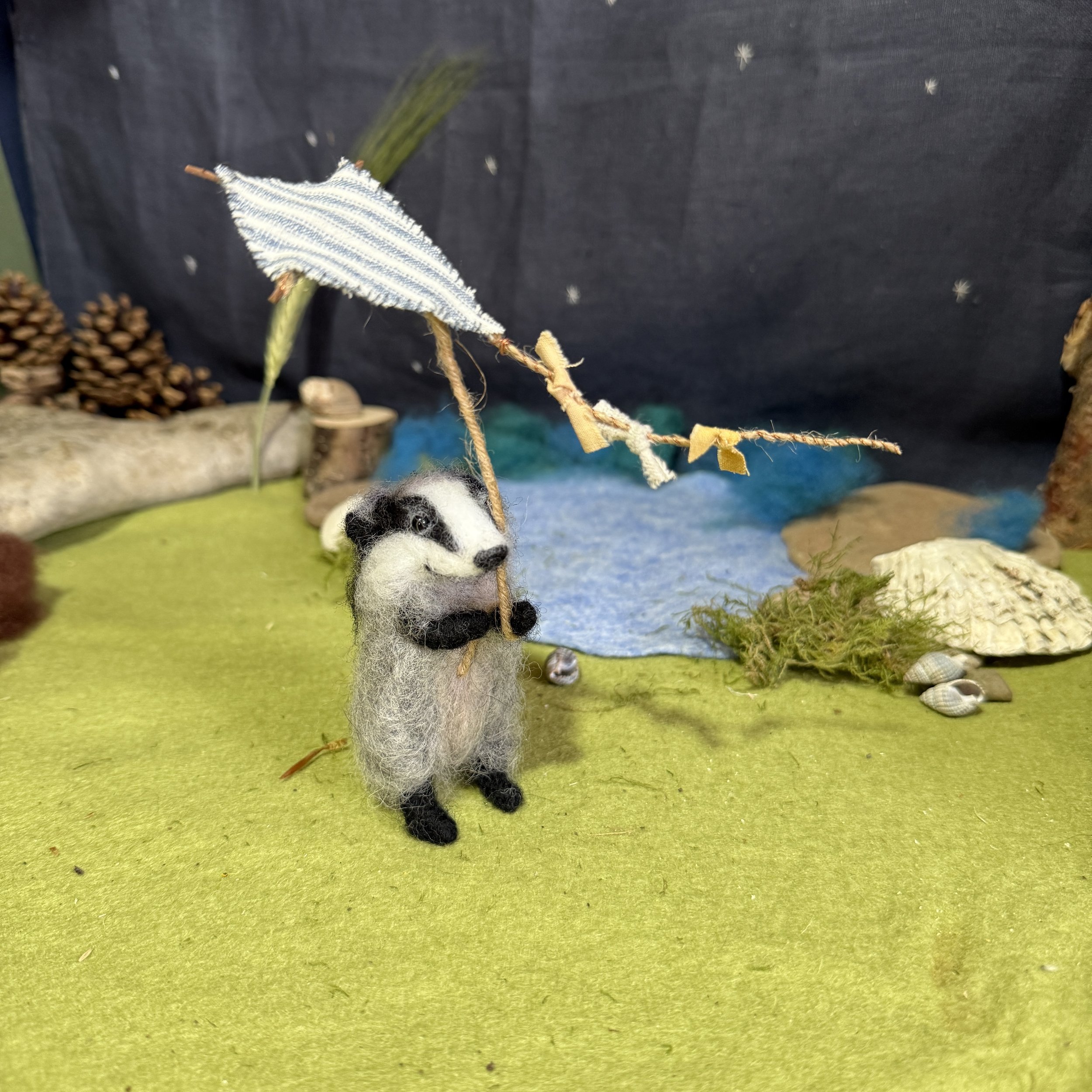 needle felted animal summer celestine and the hare summer_6102.jpg