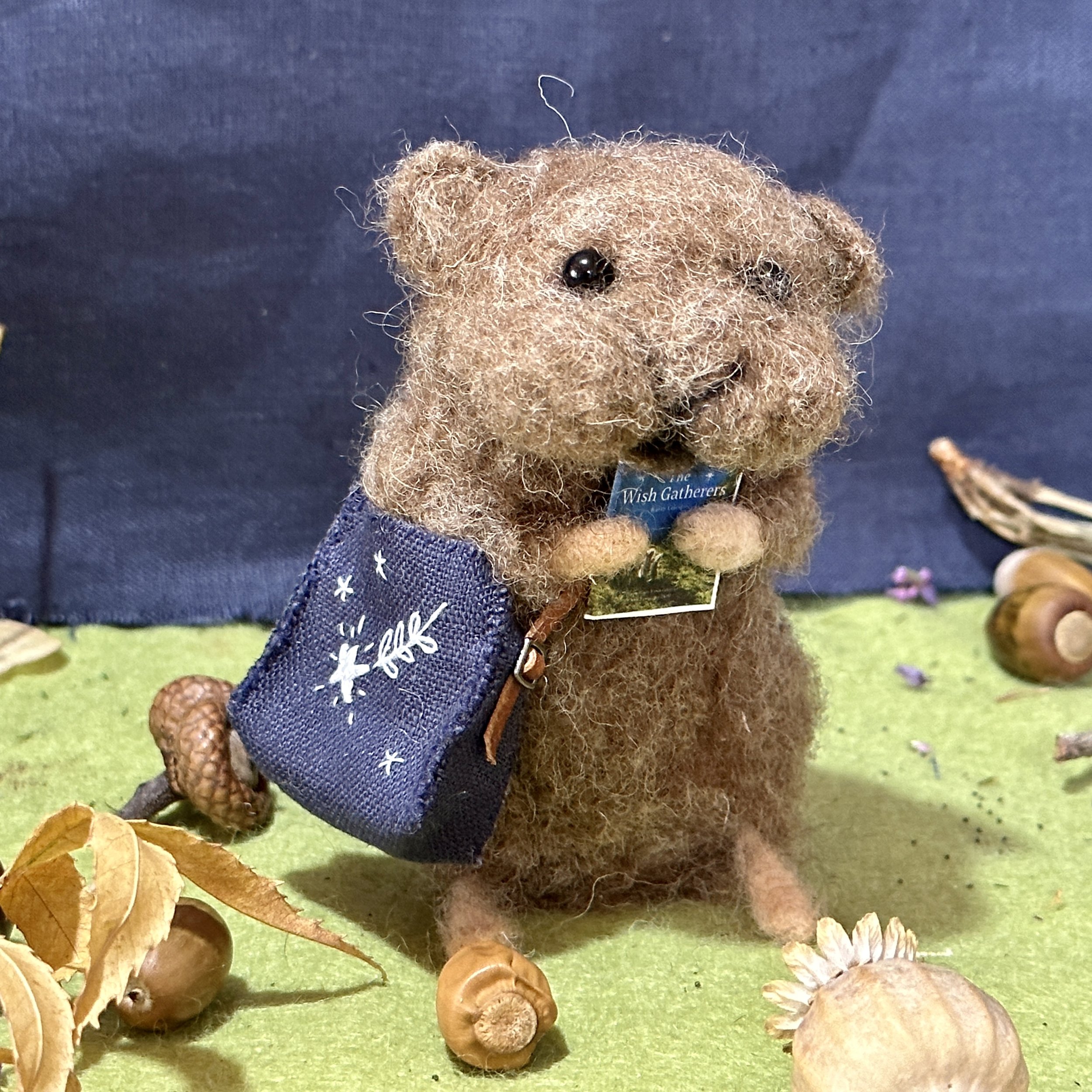 celestine and the hare needle felted water vole bag book.jpg