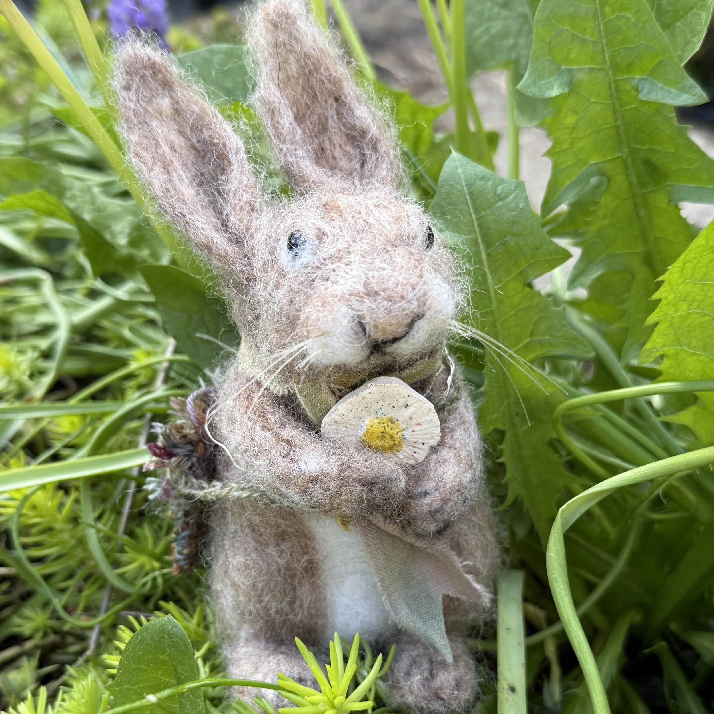 Needle felted animal celestine and the hare _2742.jpg