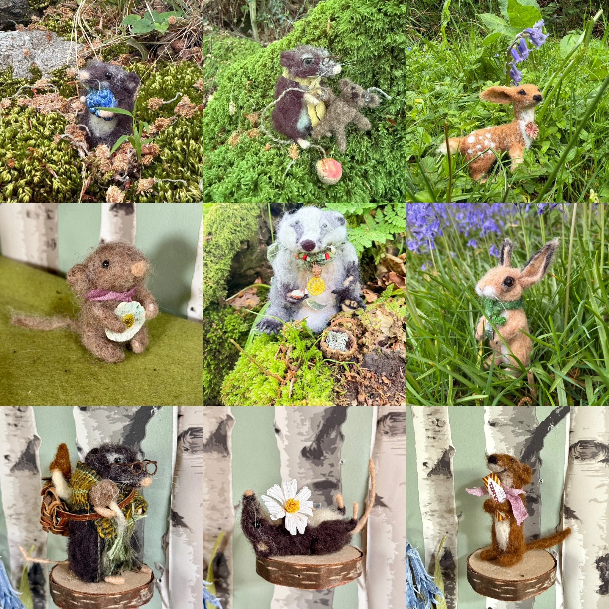Made to Order needle felted animal from collection