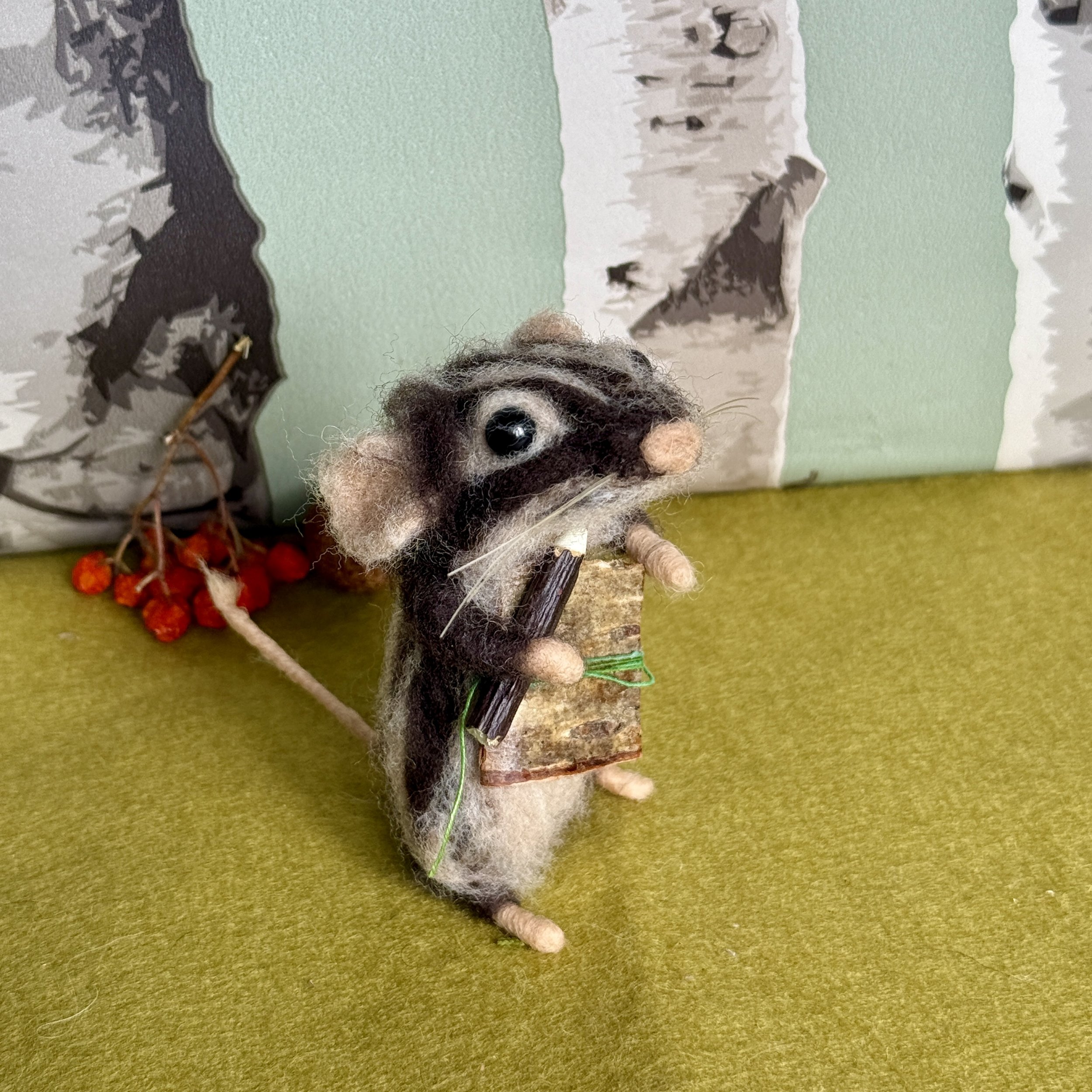 needlfelted-animal-bat oppossumzebra mice celestine and the hare_6521.jpg