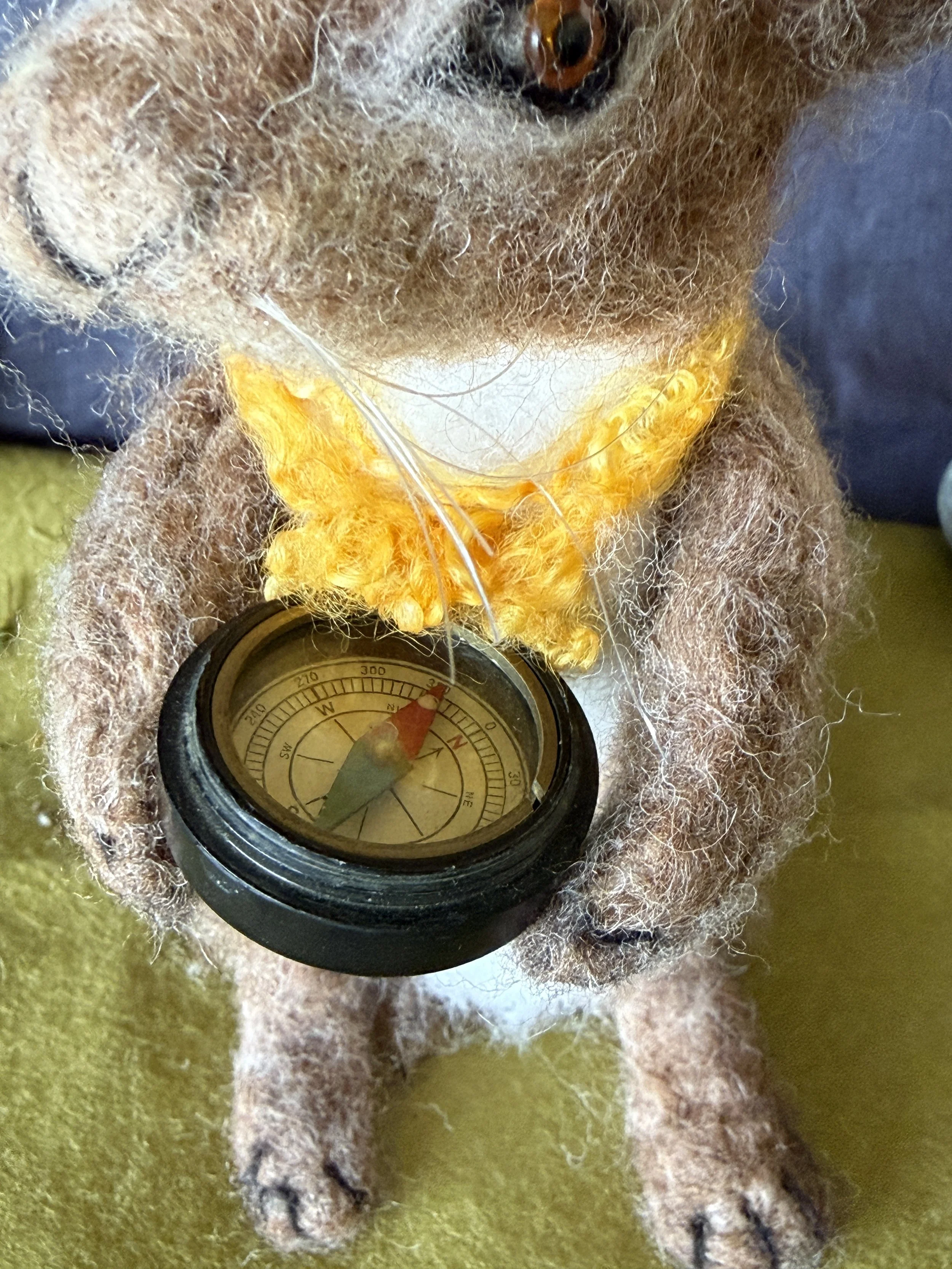 needle felted animals hare mouse summer celestine and the hare l_5404.JPG