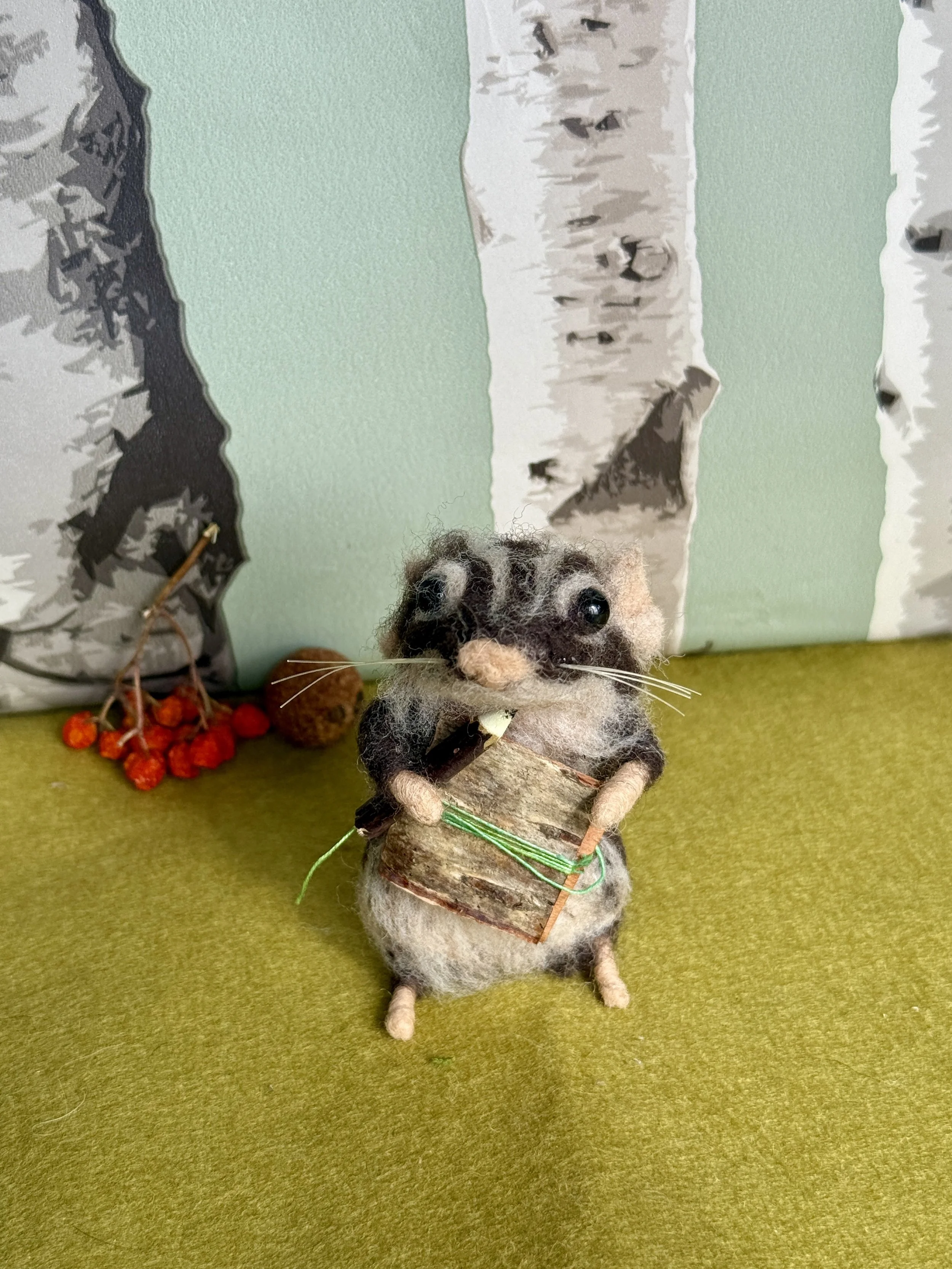 needlfelted-animal-bat oppossumzebra mice celestine and the hare_6520.jpg