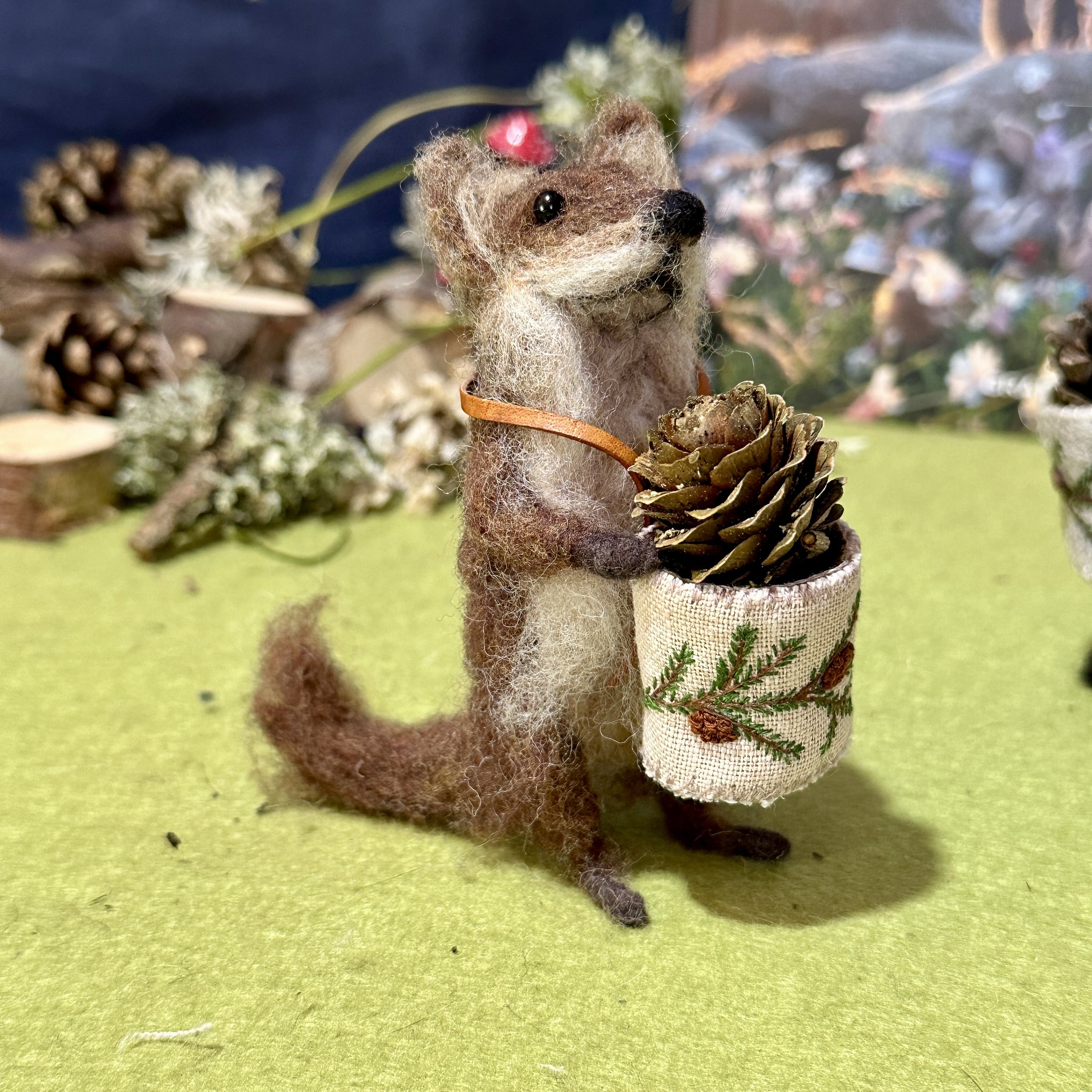 needle felted animal joy bringers collection celestine and the hare16.jpg