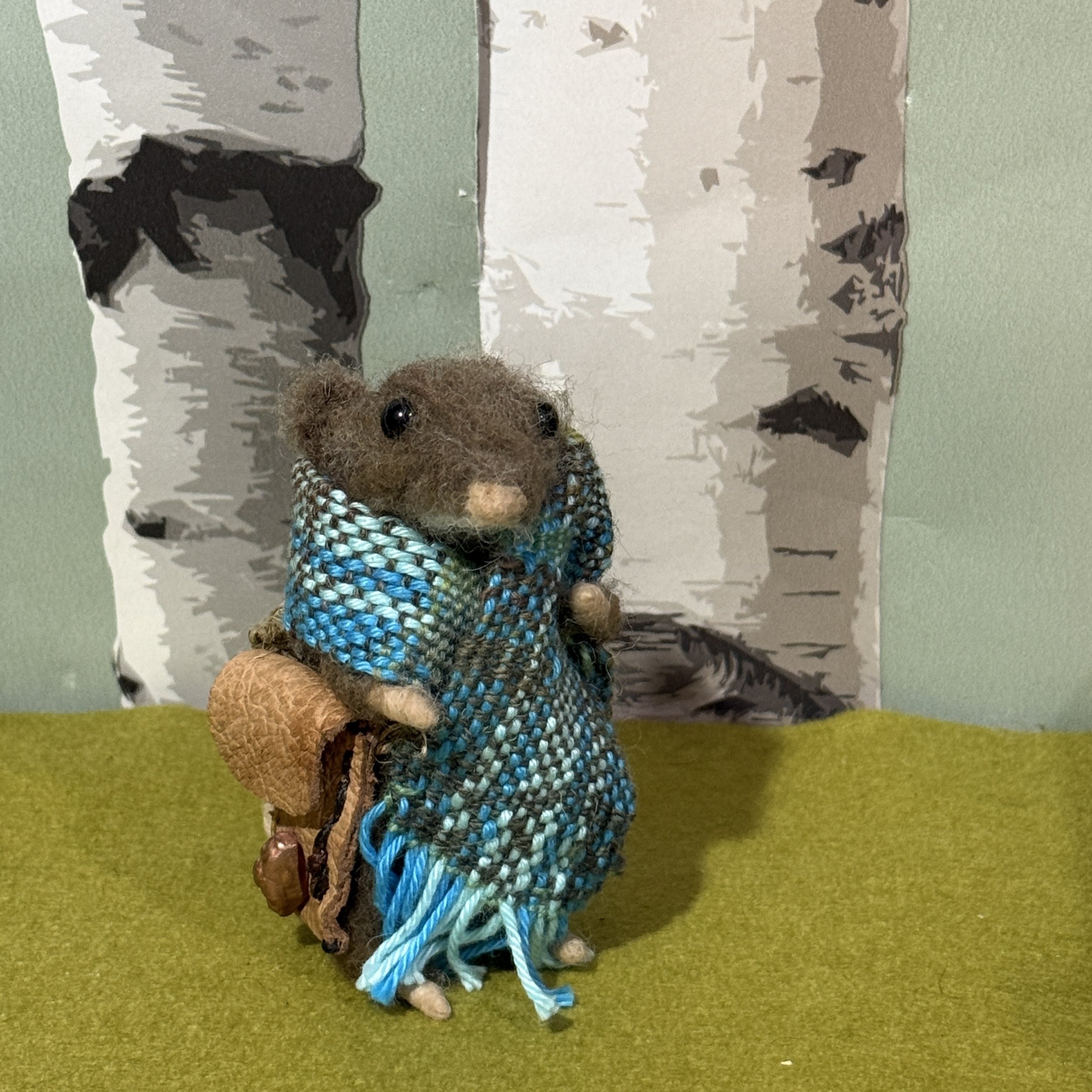 Needle felted mouse bag shawl celestine and the hare.jpg