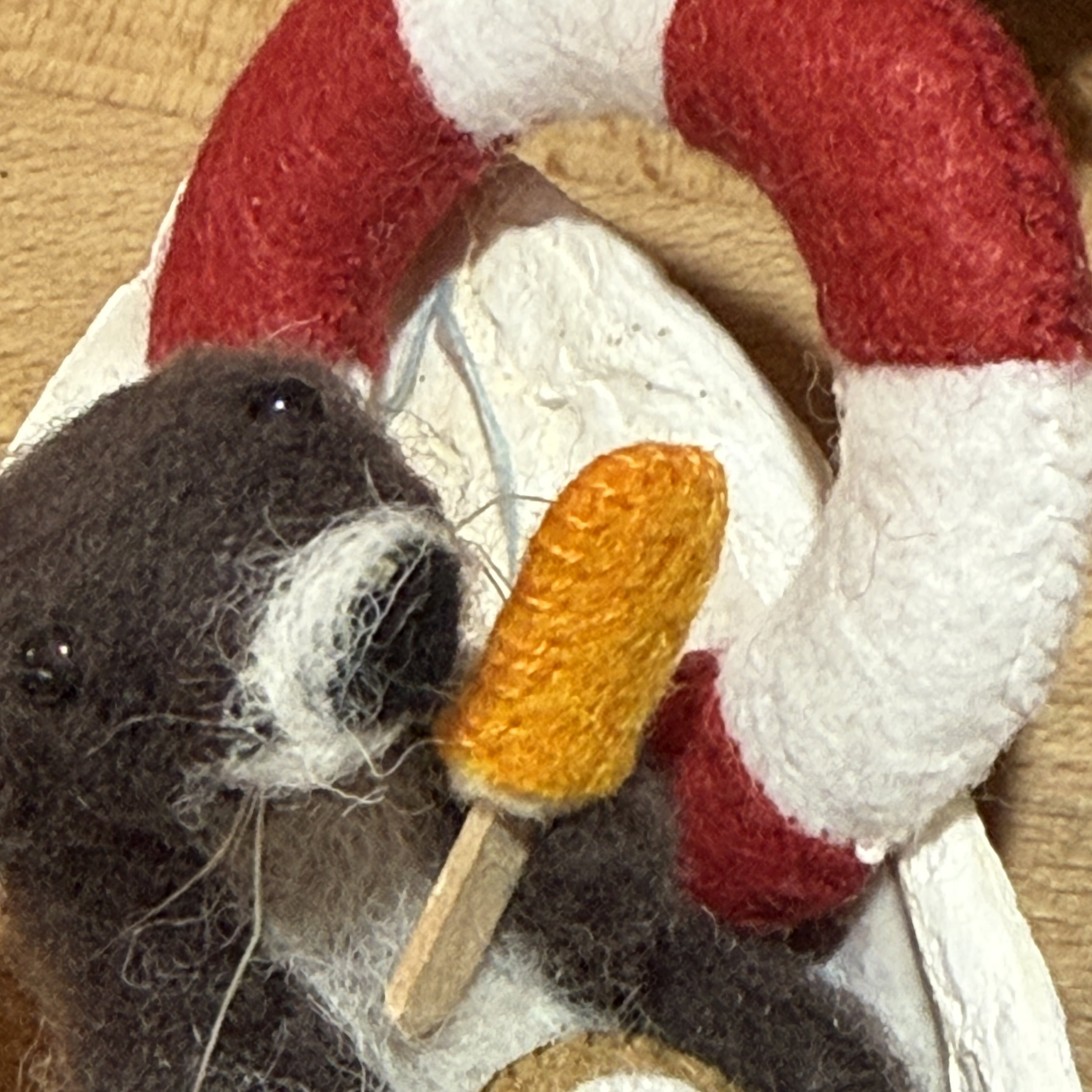 needle felted animal summer celestine and the hare summer_6310.jpg