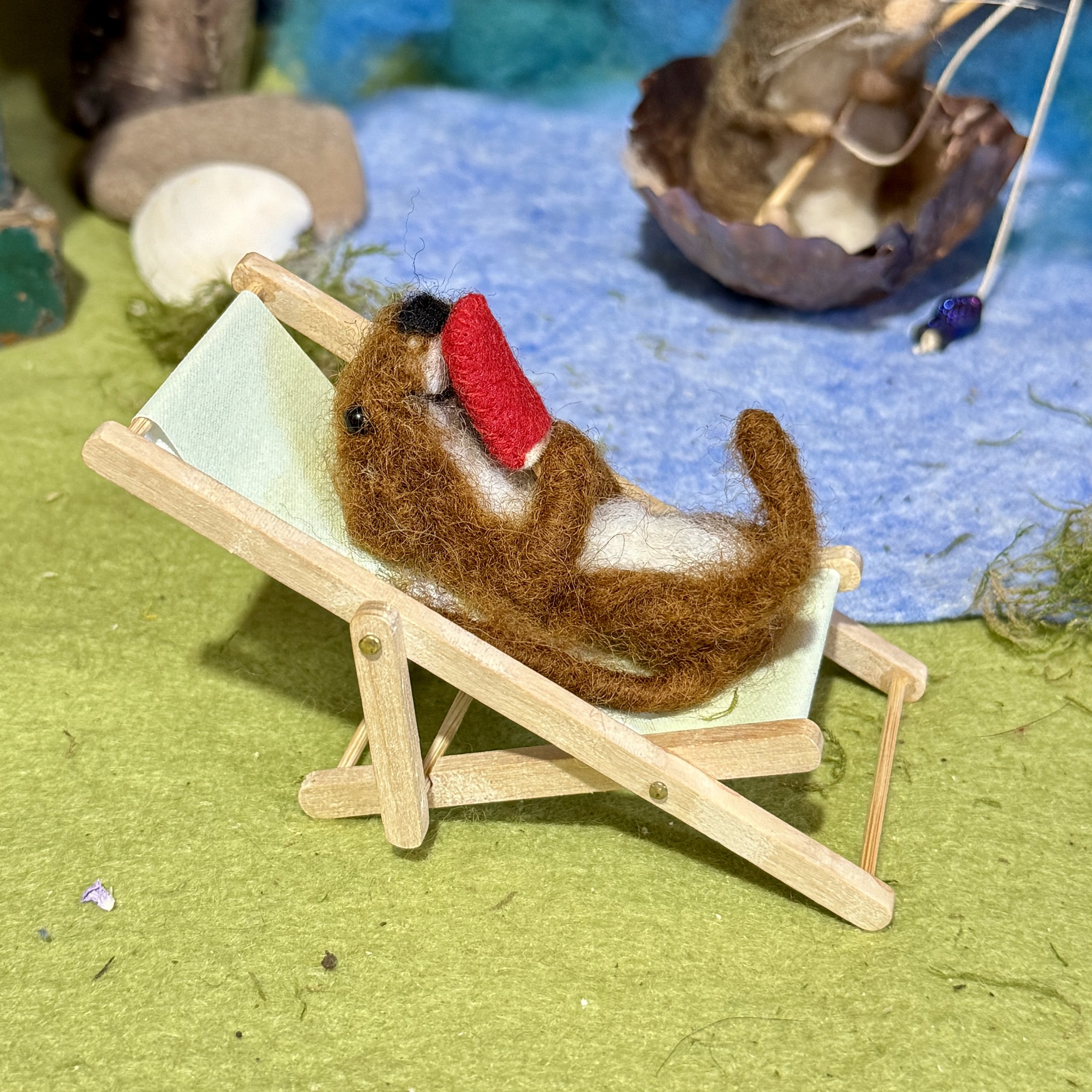 needle felted animal summer celestine and the hare summer_6244.jpg
