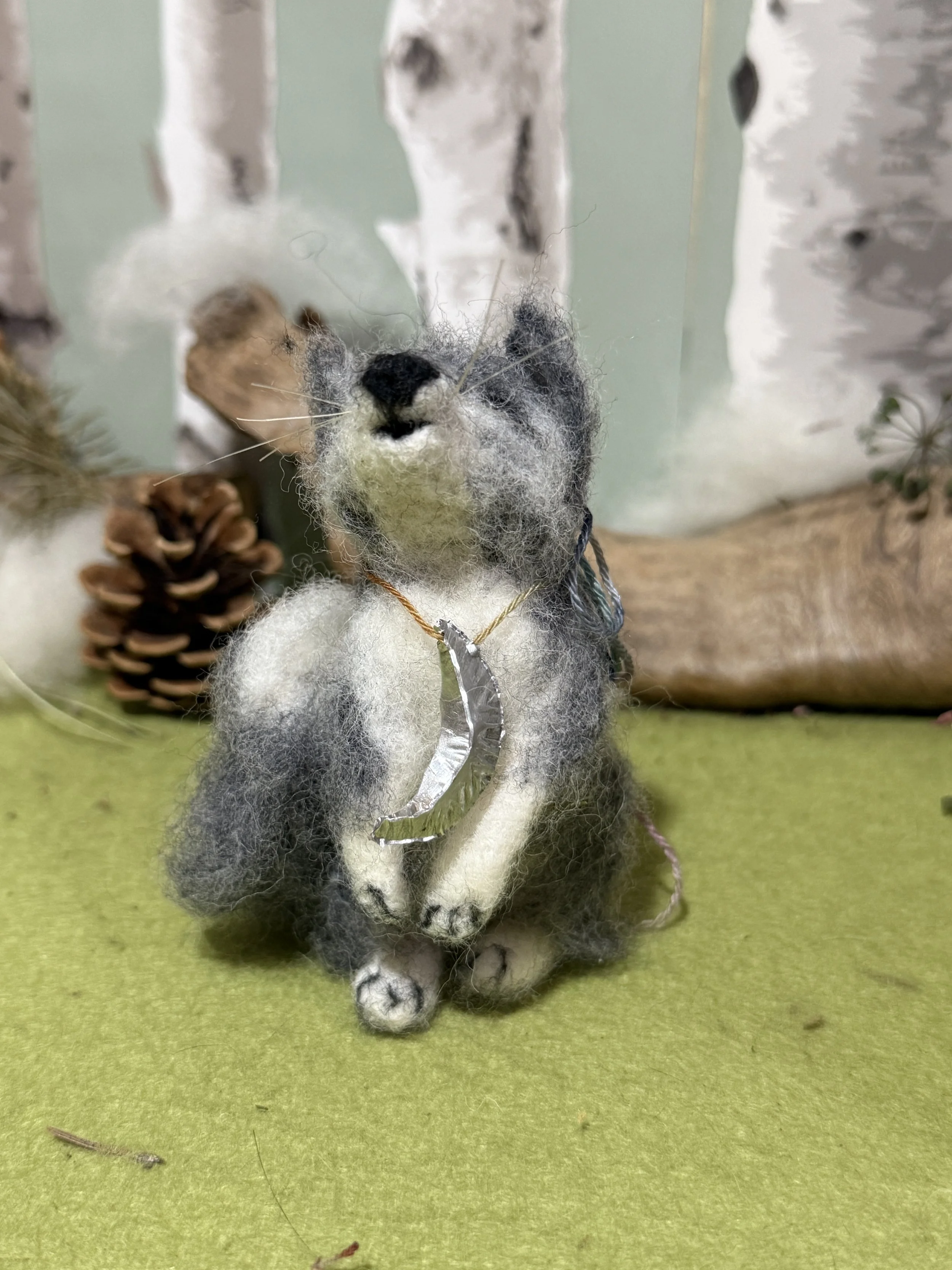 needle felted animal  spring karin Celestine and the hare_1306.JPG (Copy)