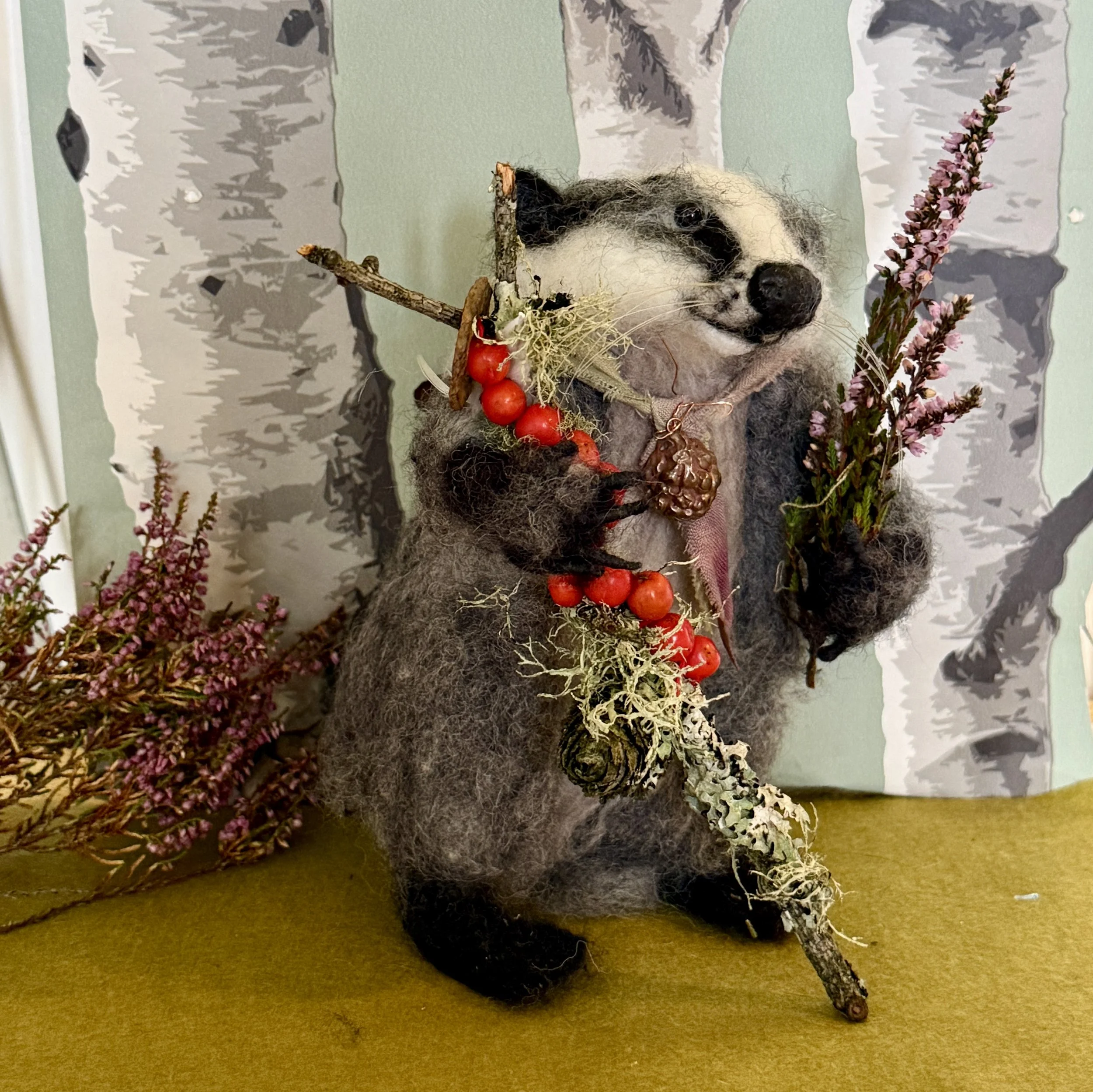needlfelted-animal- badger nature witchy celestine and the hare_6705.jpg