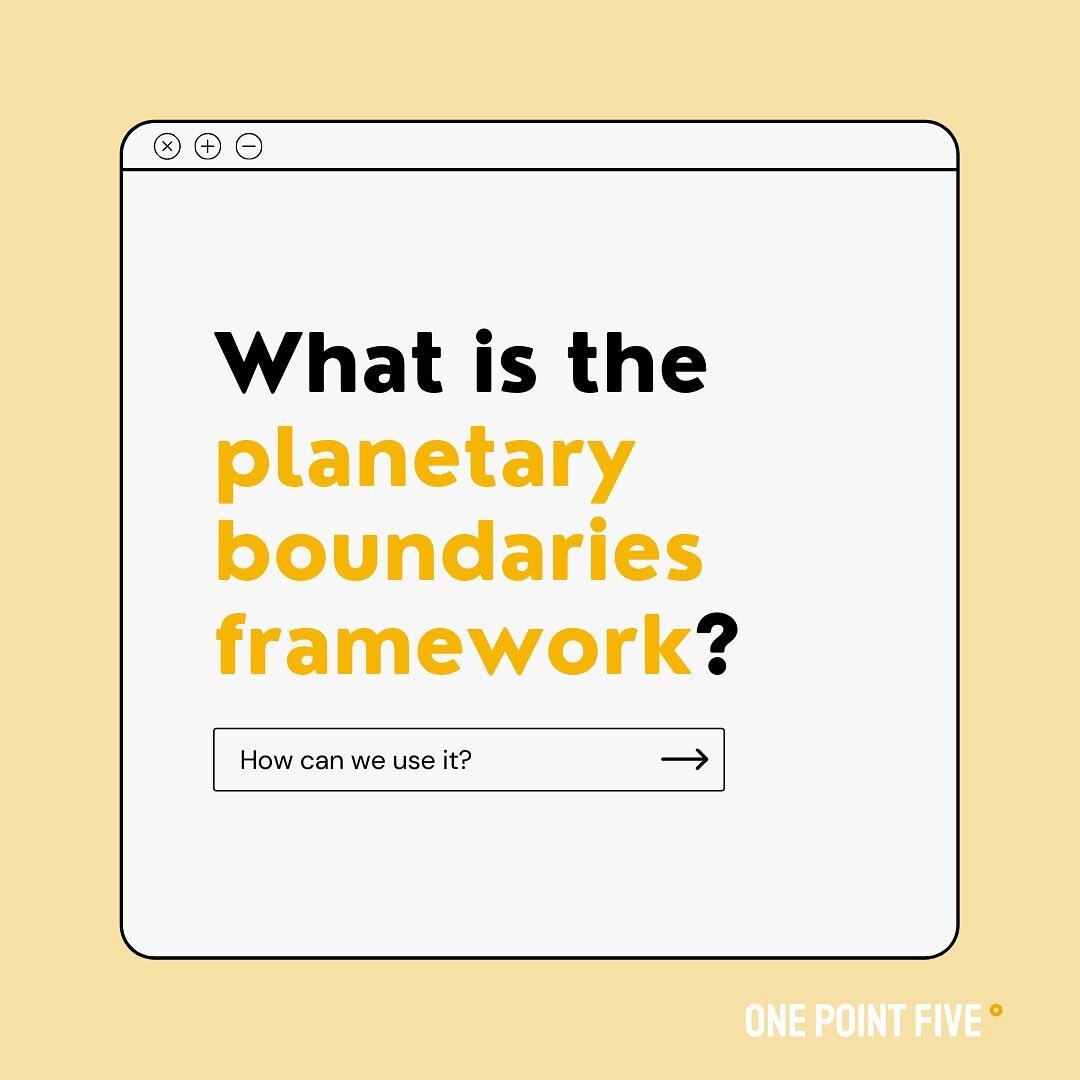 What is the #planetaryboundaries framework? The Planetary Boundaries Framework presents a set of nine planetary boundaries in which humanity can continue to develop and thrive for generations to come.

Follow @opfdegree to learn more about climate so