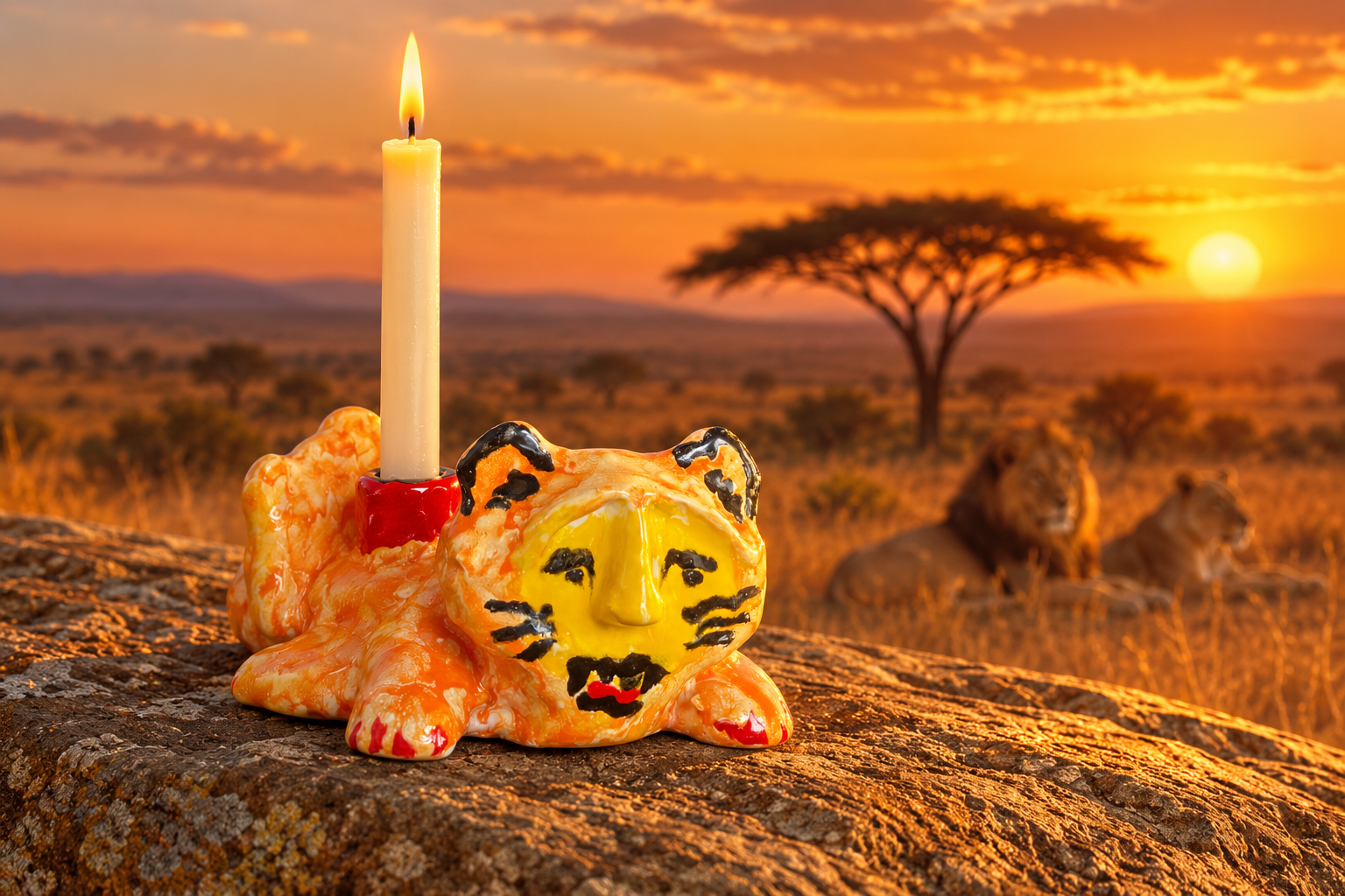 THE LION WHO KEPT THE SUN