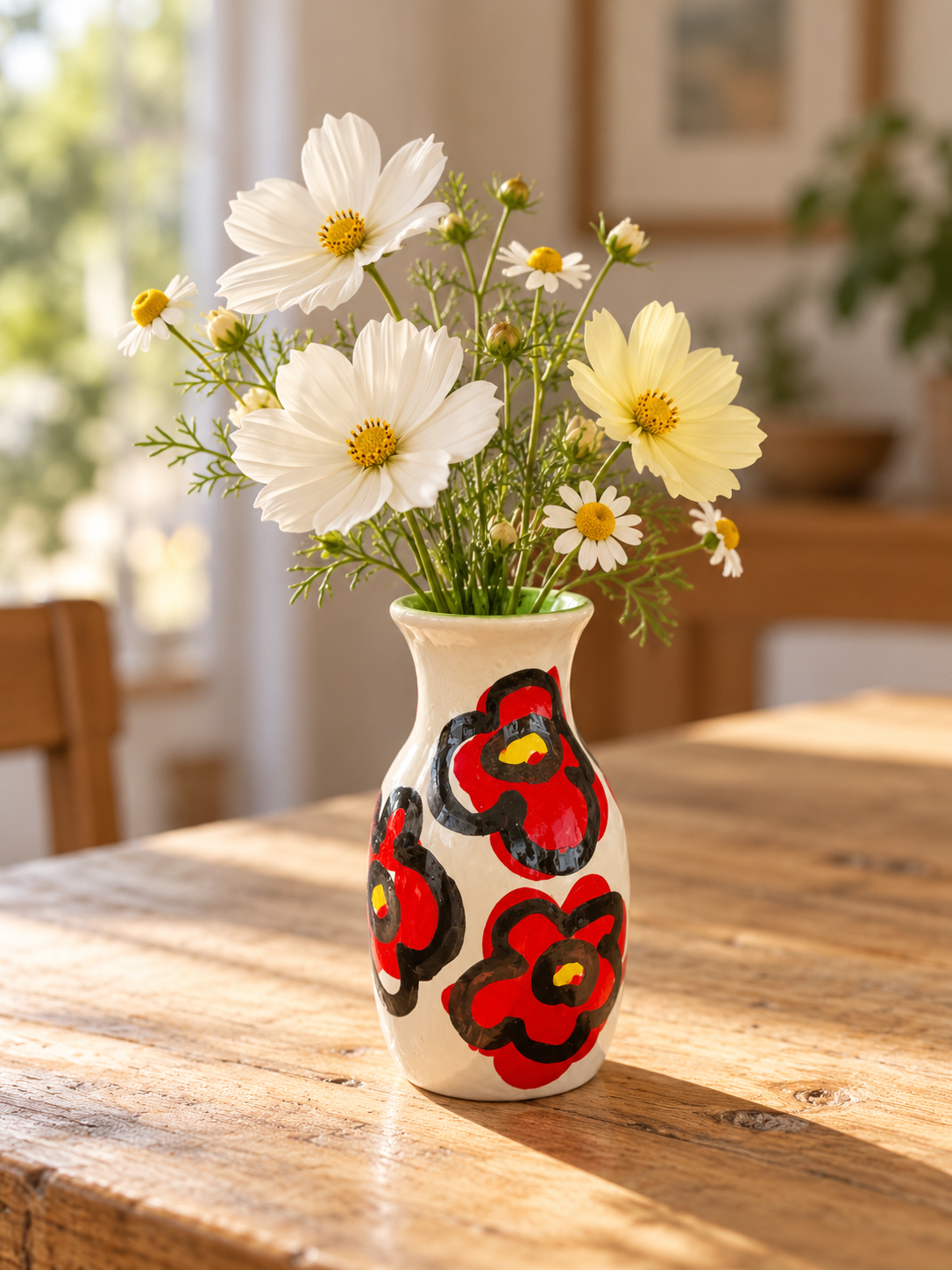 Little Red Bloom Vase