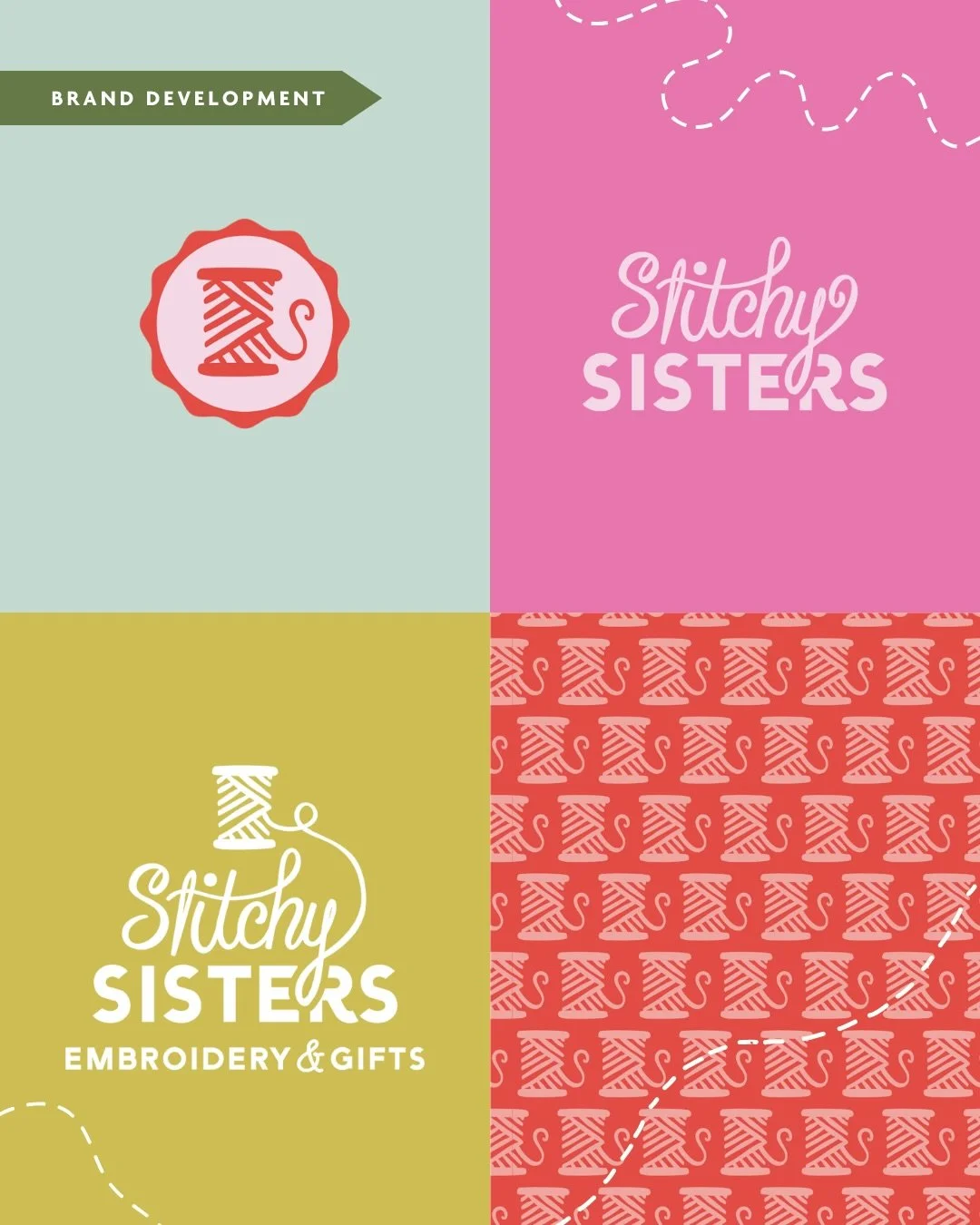 If it ain&rsquo;t movin&rsquo;, monogram it. 🪡✨

Introducing the brand behind Stitchy Sisters, a sister-founded custom embroidery business stitching a little personality into everything from wreath sashes and backpacks to kids&rsquo; clothes and gif