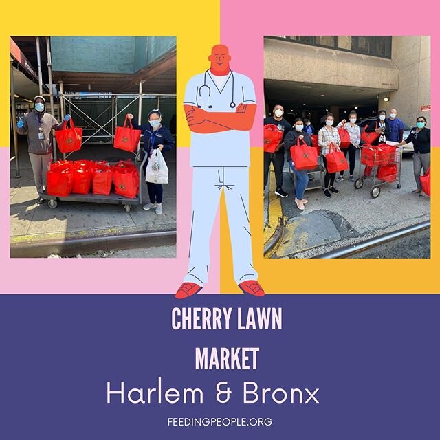 @cherrylawnmarket delivering to Harlem and Bronx Hospital. @nychealthsystem