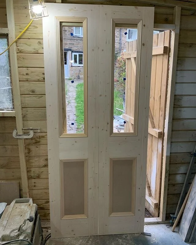 Finally managed to get the materials to finish these fantastic Edwardian twin doors off.#bespoke#create#design#chic#handmade#home#homedecor #homesweethome #man#woman#vintage#edwardian#victorian#manchester#london#newyork#europe#asia#art#artist#artonin