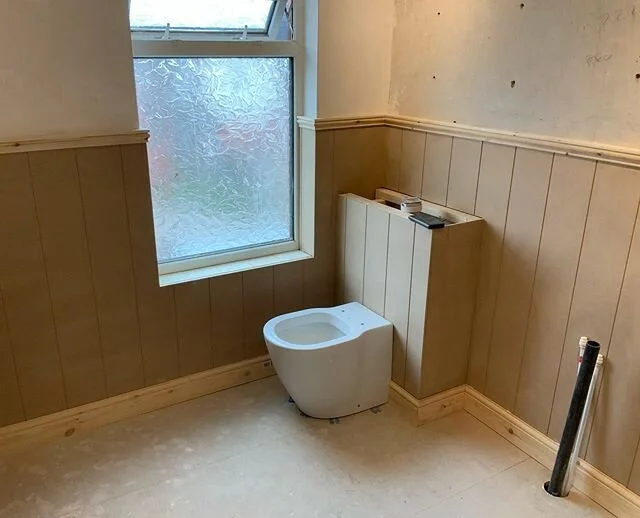 Wall panelling is almost finished, wide V grove MR boarding with timber mouldings. Looks great and always transforms the look of the room.#homedecor #homesweethome #homemade #home#design#create#bespoke#chic#vintag#modern#love#man#woman#musthave #foll