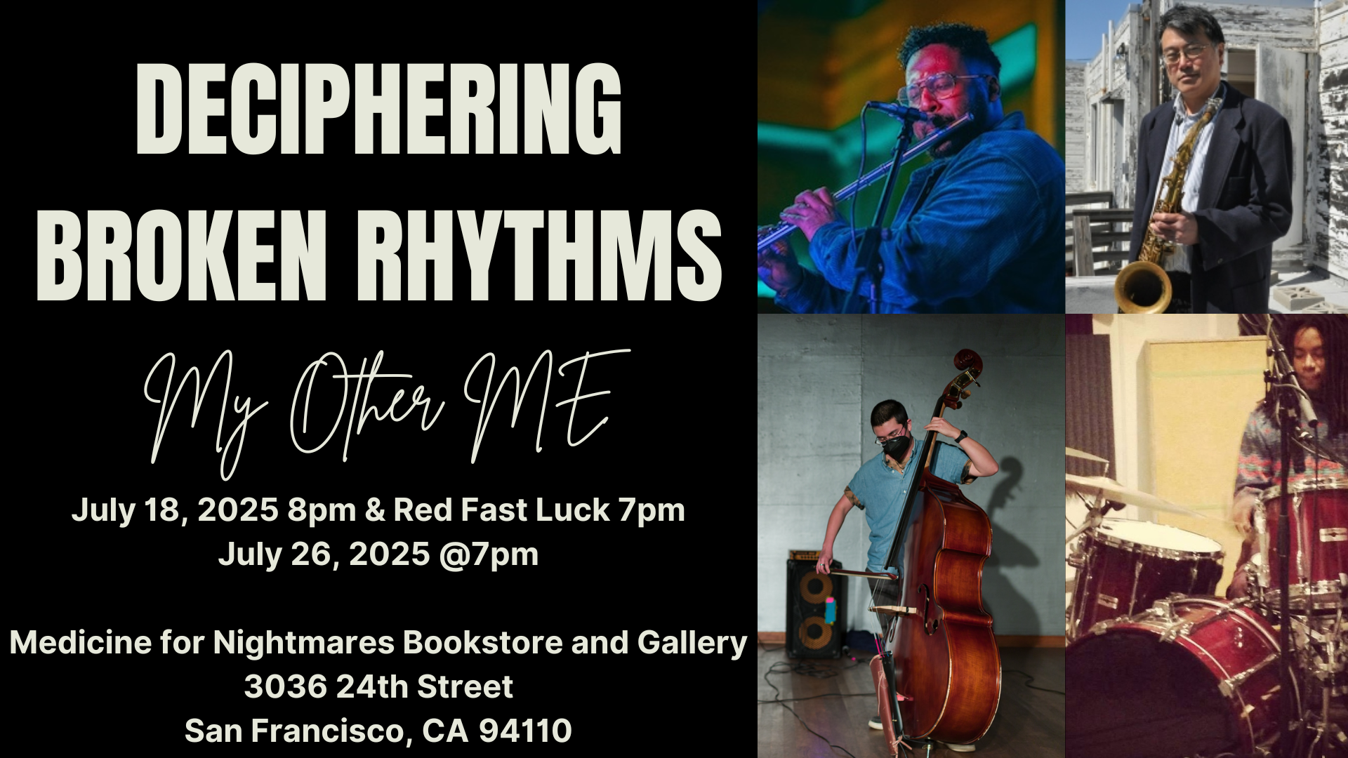 My Other Me | Deciphering Broken Rhythms