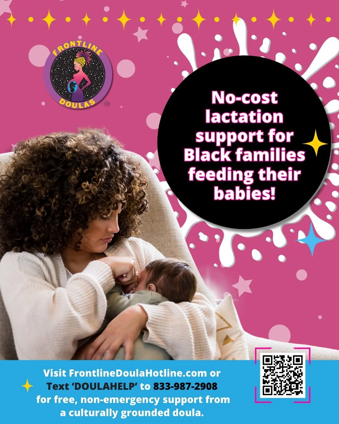 Feeding support can make all the difference.

Did you know that increased breastfeeding rates are linked to lower infant mortality rates, especially in Black communities? Access to culturally responsive lactation support can help families feel more c