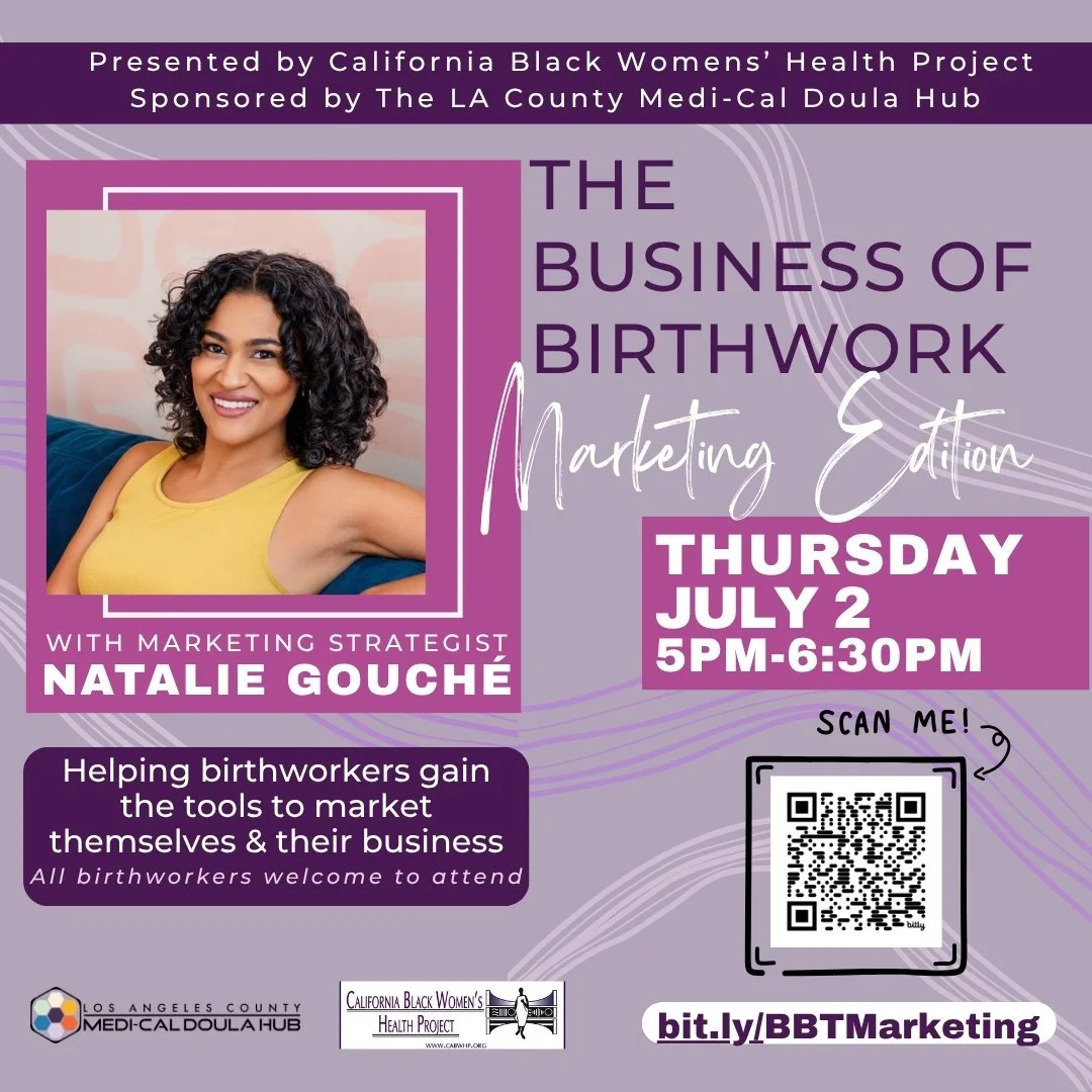 Birthwork Business Toolkit: Special Marketing Edition with Natalie Gouche