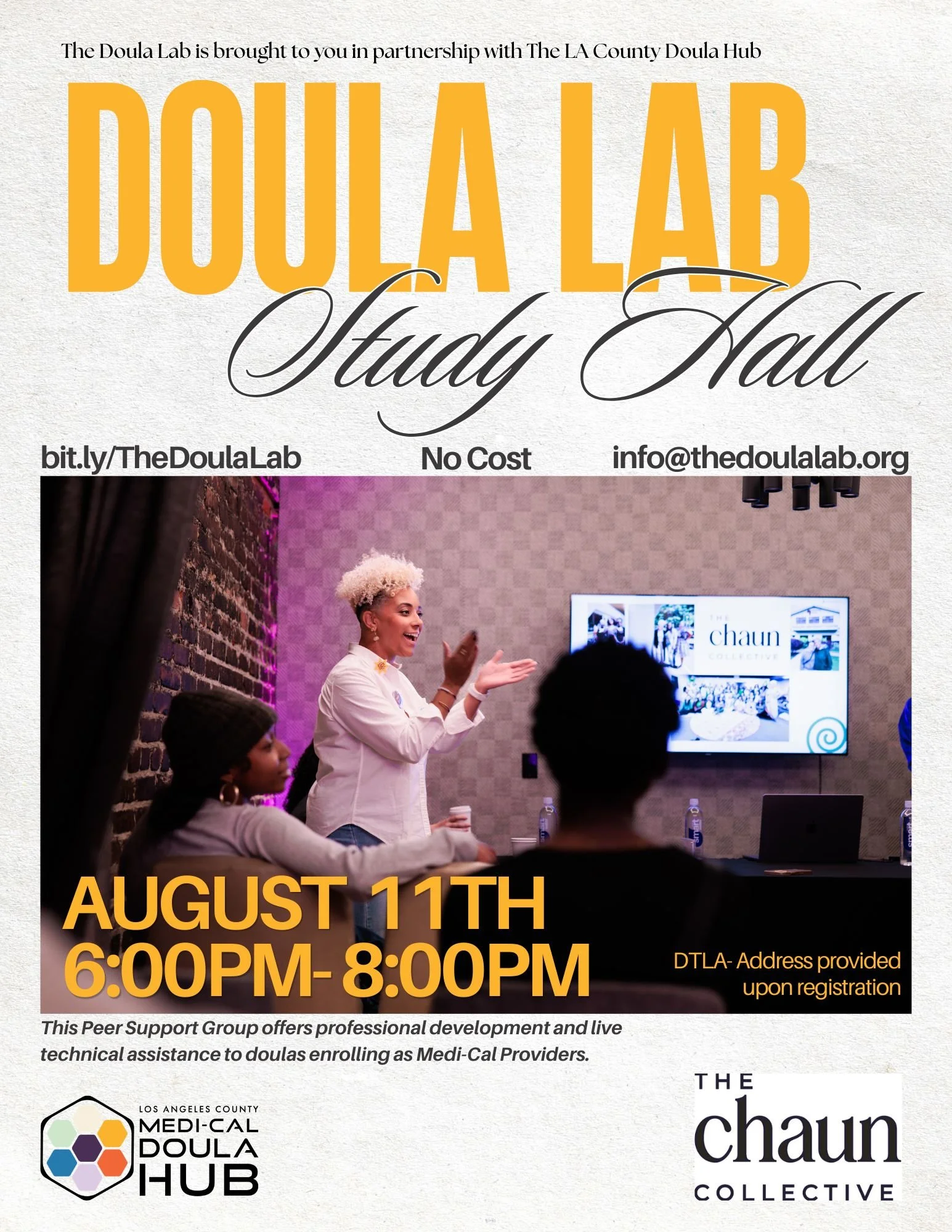 The Doula Lab - Study Hall