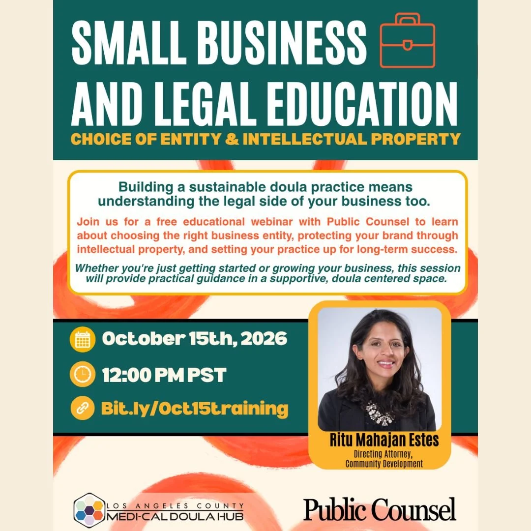 Small Business and Legal Education: Choice of Entity &amp; Intellectual Property